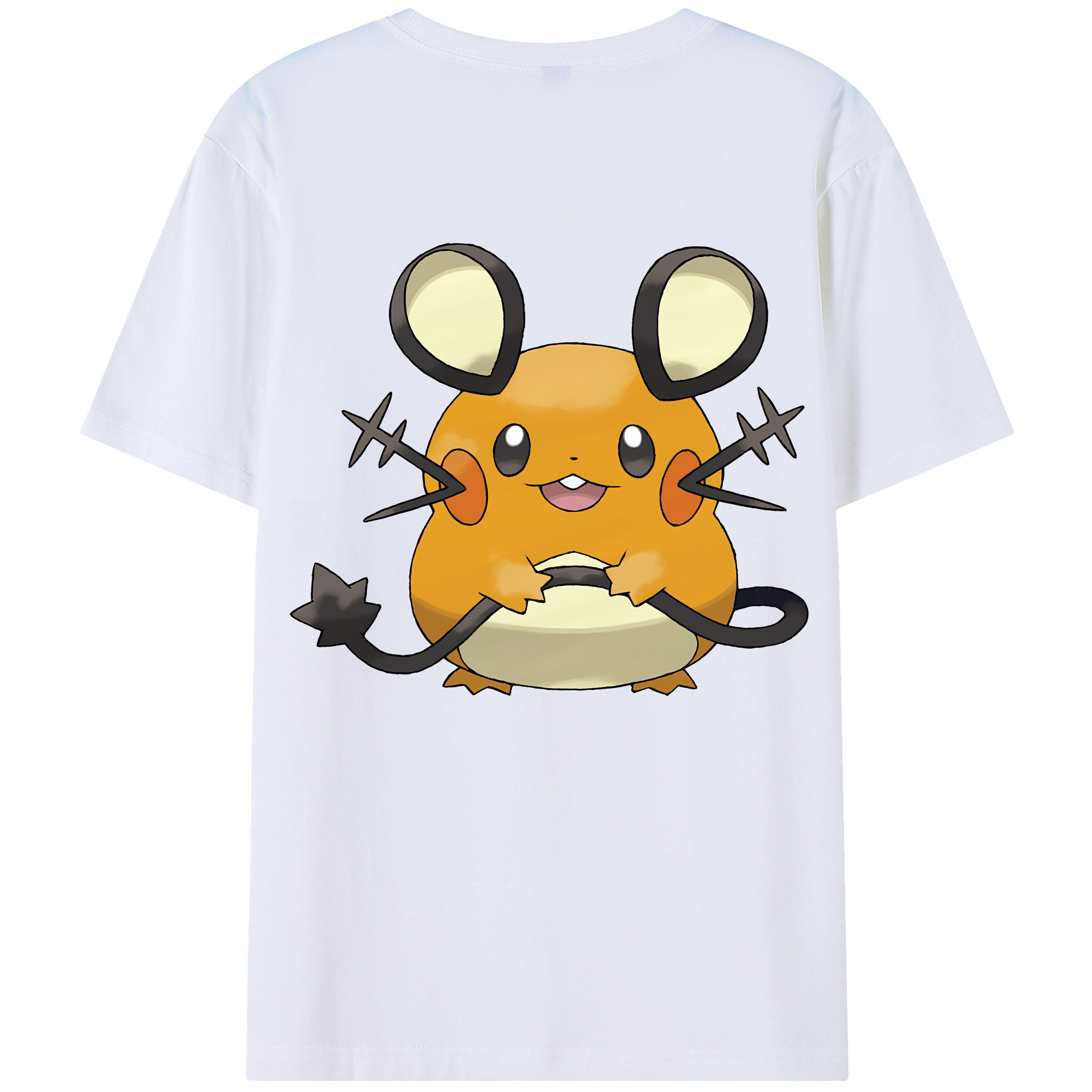 （画像用） ポケットモンスター Pokémon 綿100％半袖Tシャツ（背面プリント）