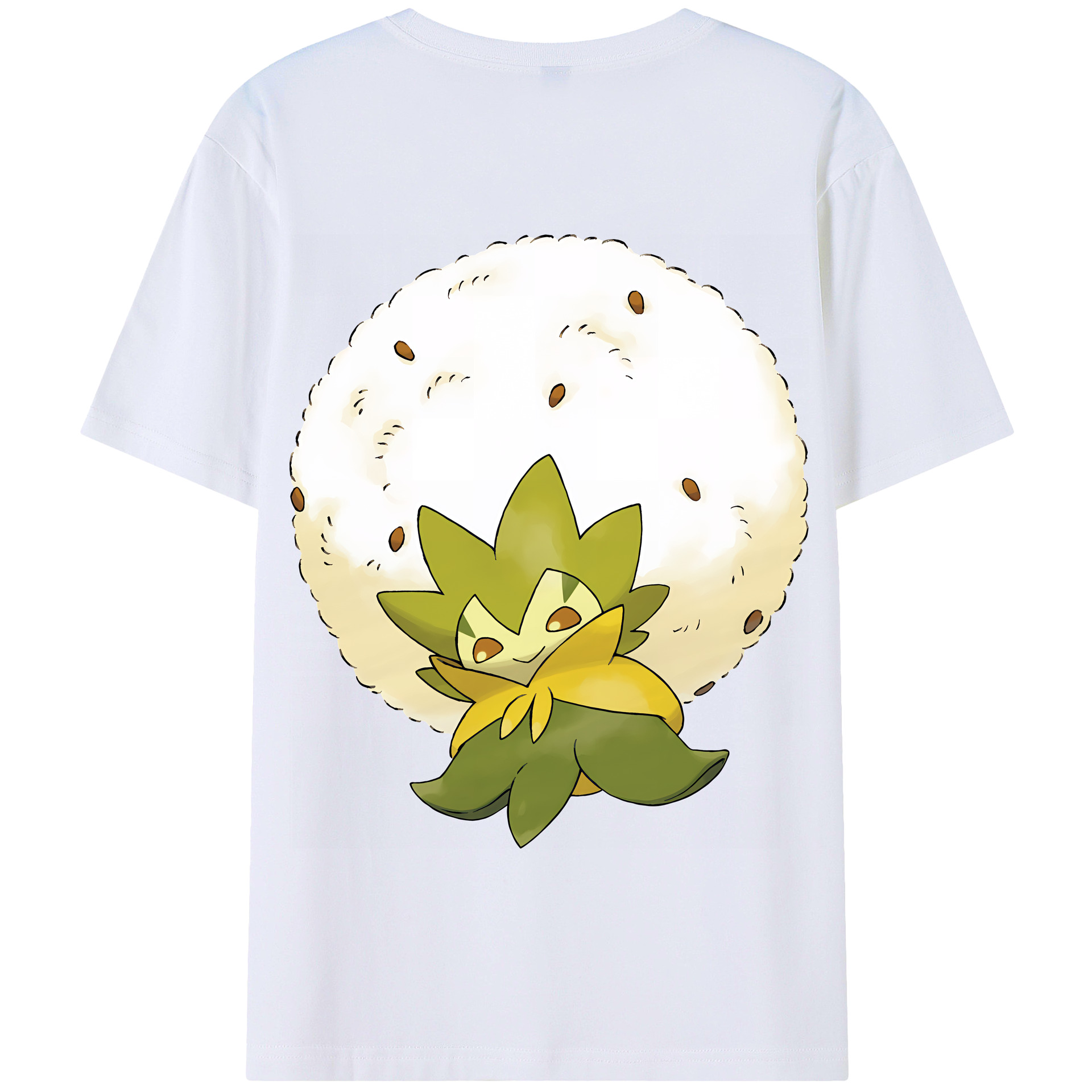 （画像用） ポケットモンスター Pokémon 綿100％半袖Tシャツ（背面プリント）
