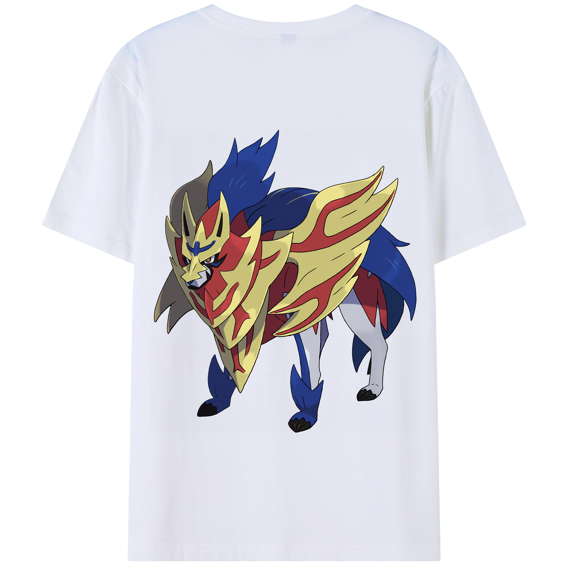 （画像用） ポケットモンスター Pokémon 綿100％半袖Tシャツ（背面プリント）