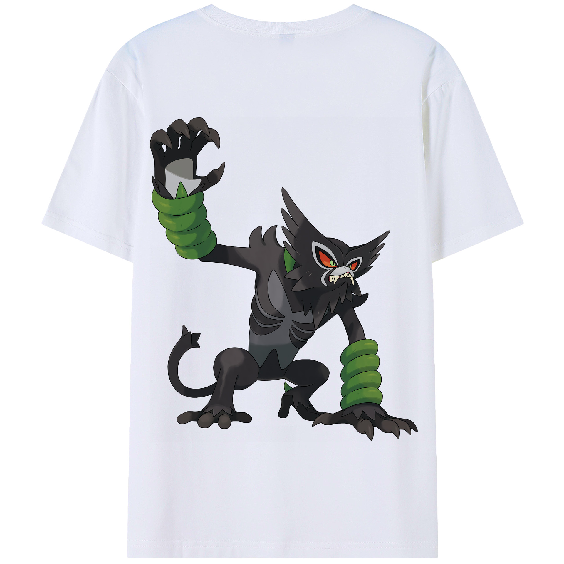 （画像用） ポケットモンスター Pokémon 綿100％半袖Tシャツ（背面プリント）