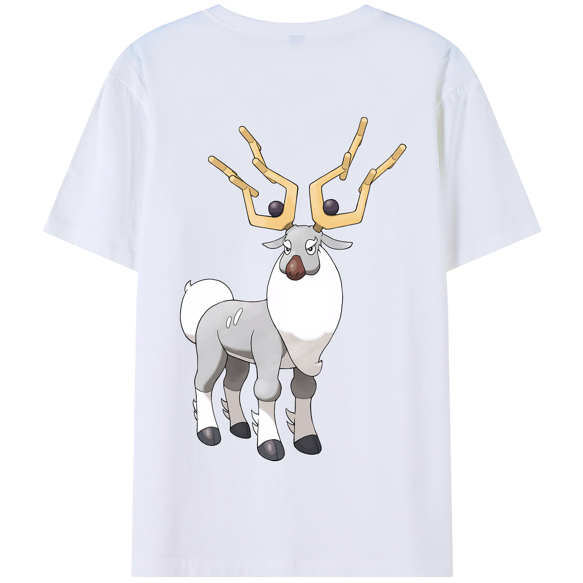 （画像用） ポケットモンスター Pokémon 綿100％半袖Tシャツ（背面プリント）