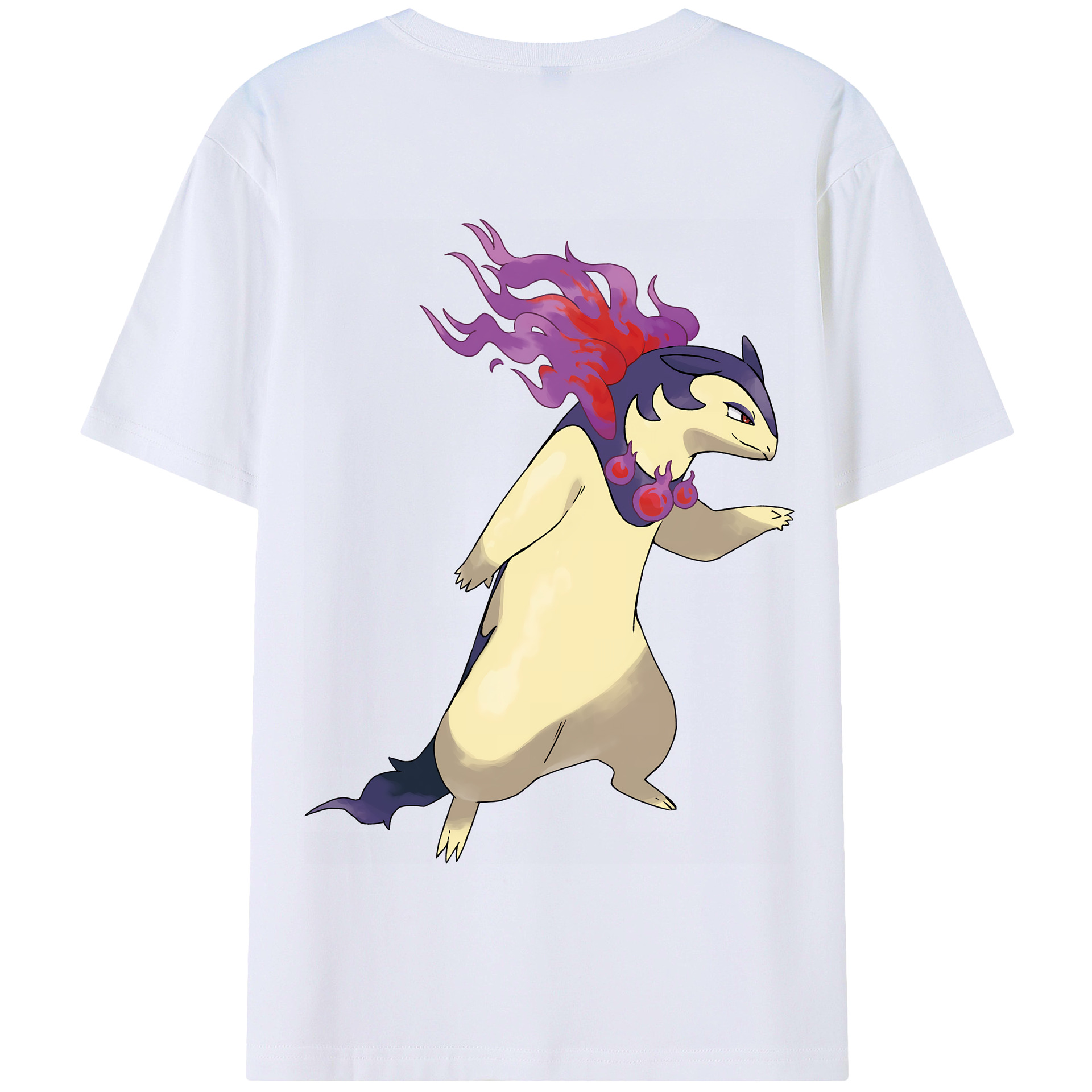 （画像用） ポケットモンスター Pokémon 綿100％半袖Tシャツ（背面プリント）