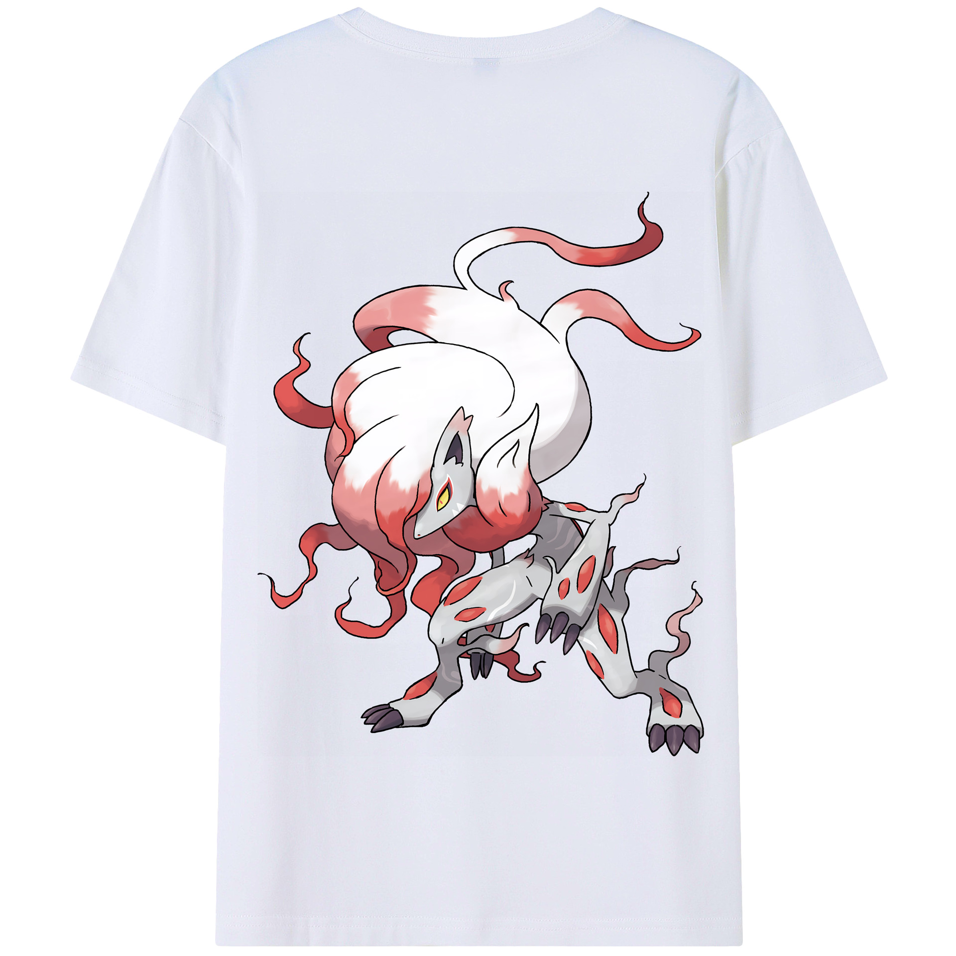 （画像用） ポケットモンスター Pokémon 綿100％半袖Tシャツ（背面プリント）