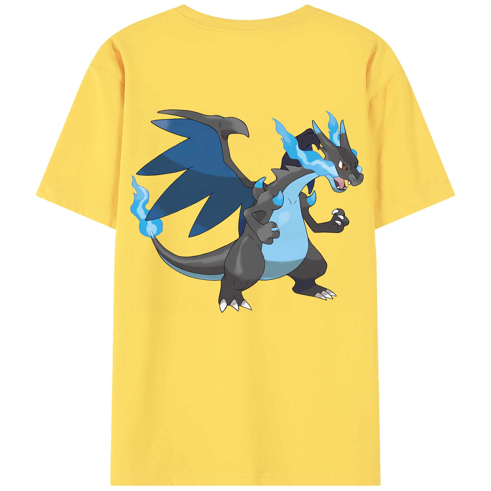 （画像用） ポケットモンスター Pokémon 綿100％半袖Tシャツ（背面プリント）