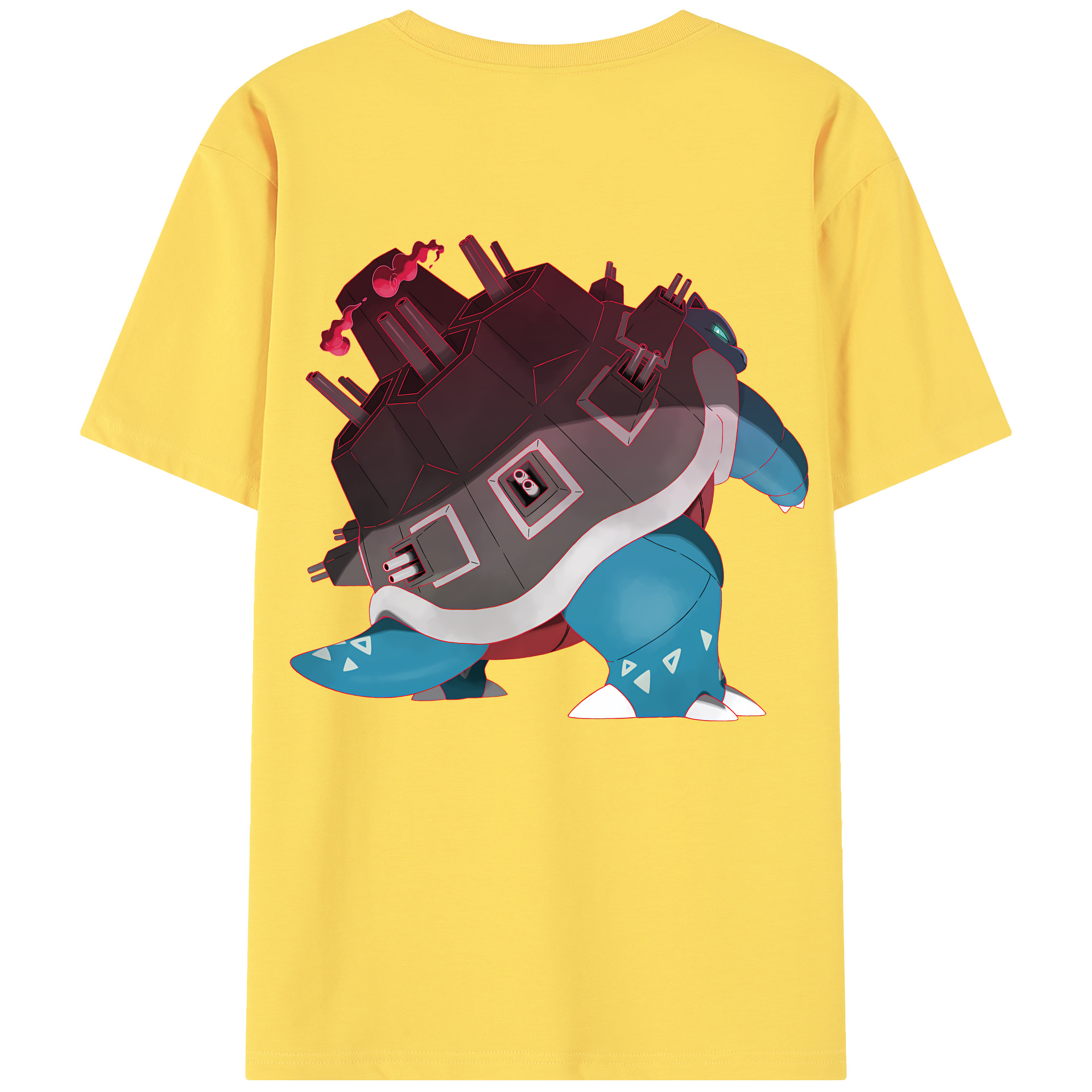 （画像用） ポケットモンスター Pokémon 綿100％半袖Tシャツ（背面プリント）