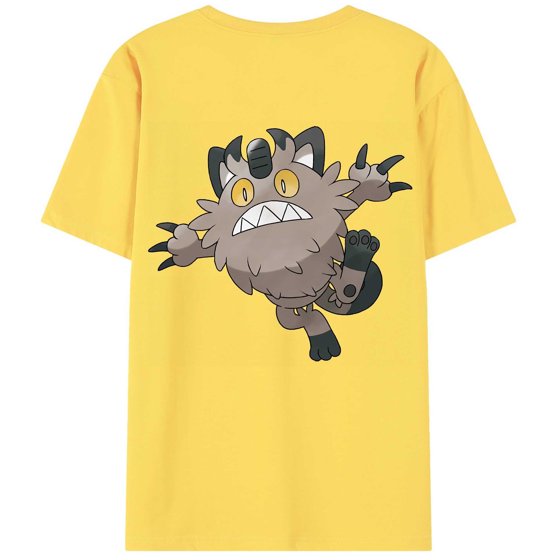 （画像用） ポケットモンスター Pokémon 綿100％半袖Tシャツ（背面プリント）