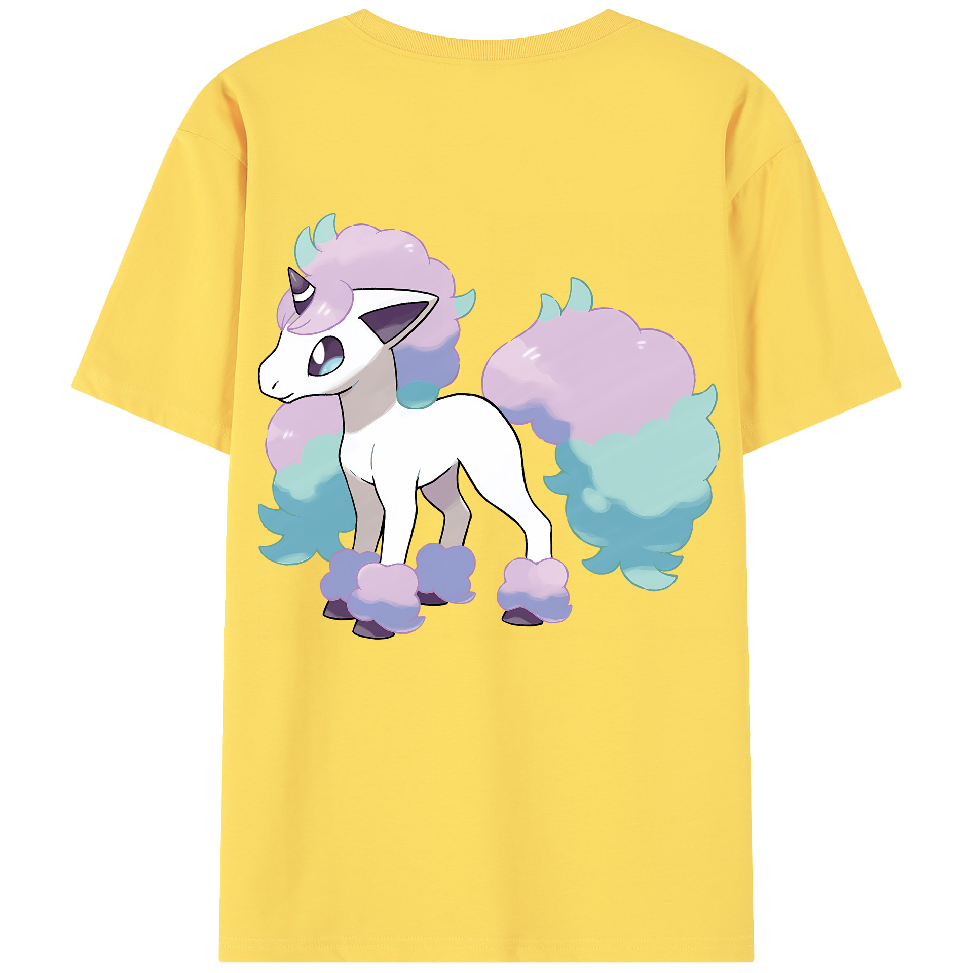 （画像用） ポケットモンスター Pokémon 綿100％半袖Tシャツ（背面プリント）