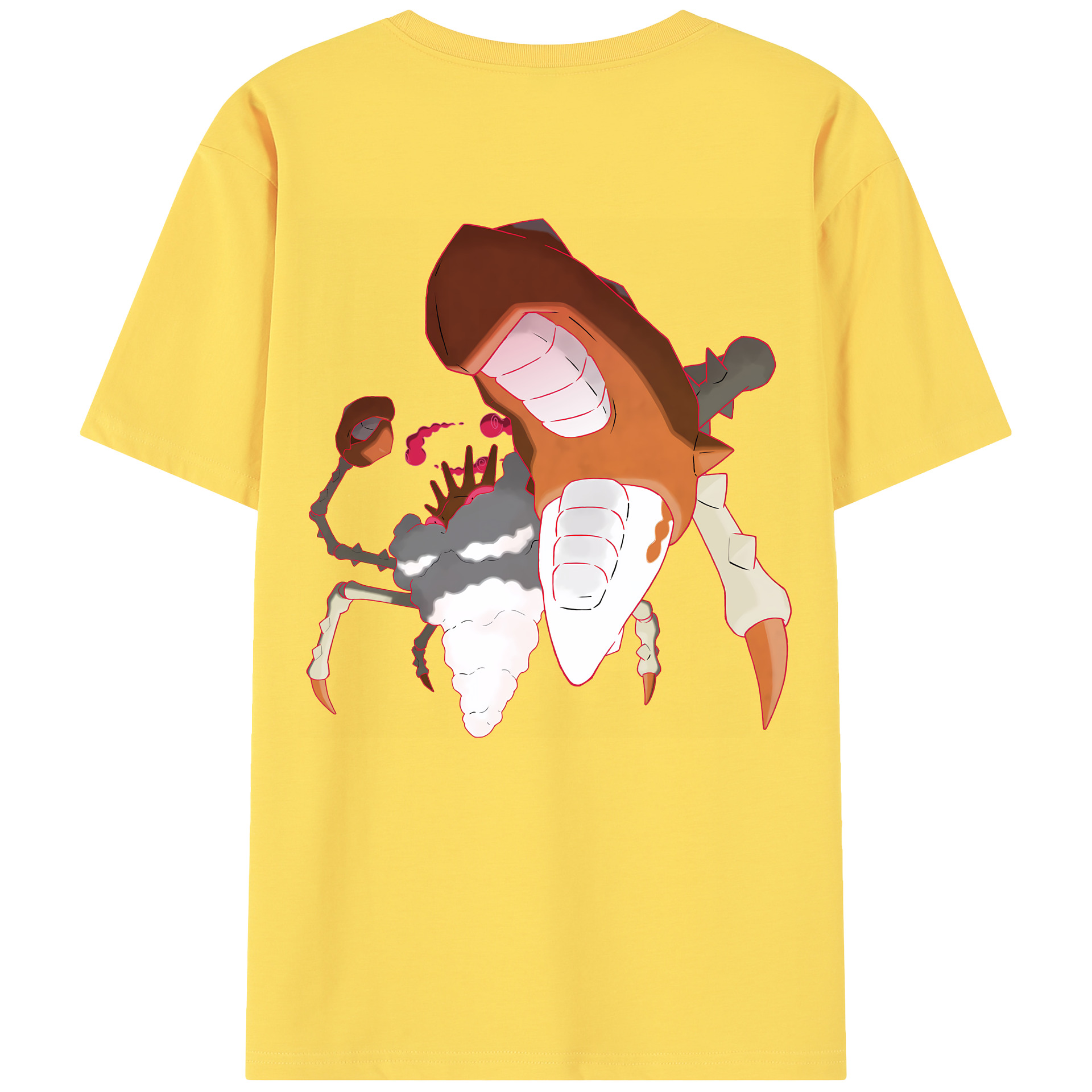 （画像用） ポケットモンスター Pokémon 綿100％半袖Tシャツ（背面プリント）