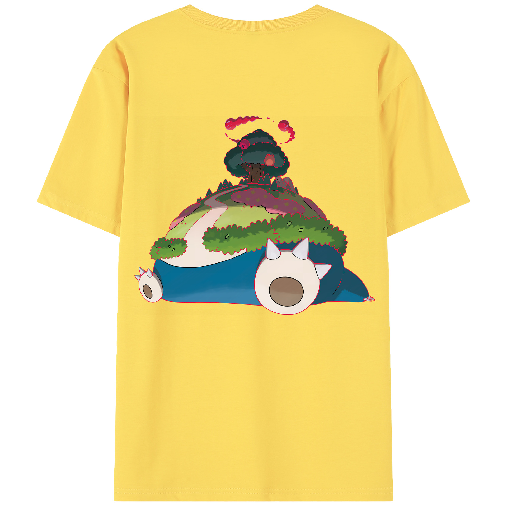 （画像用） ポケットモンスター Pokémon 綿100％半袖Tシャツ（背面プリント）