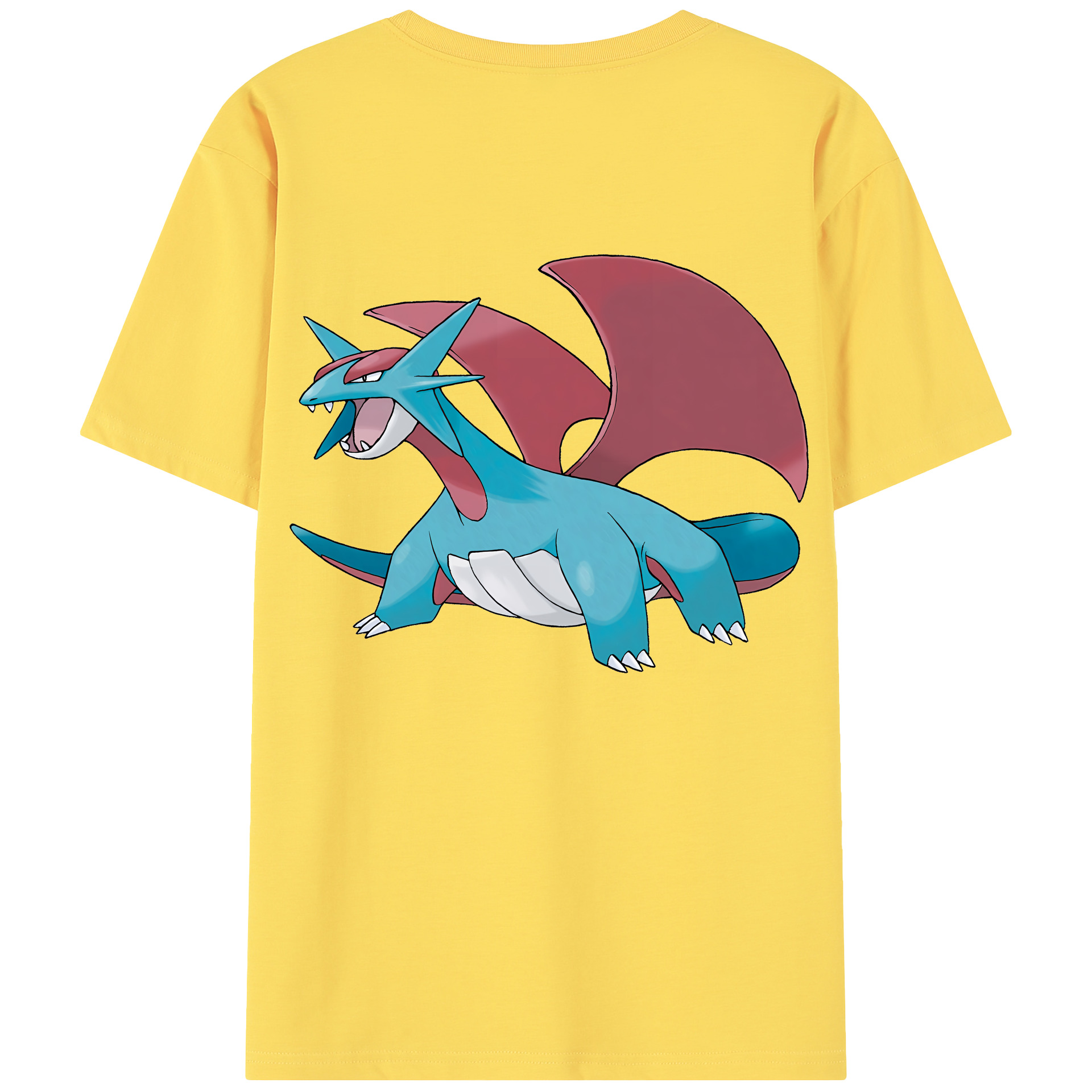 （画像用） ポケットモンスター Pokémon 綿100％半袖Tシャツ（背面プリント）