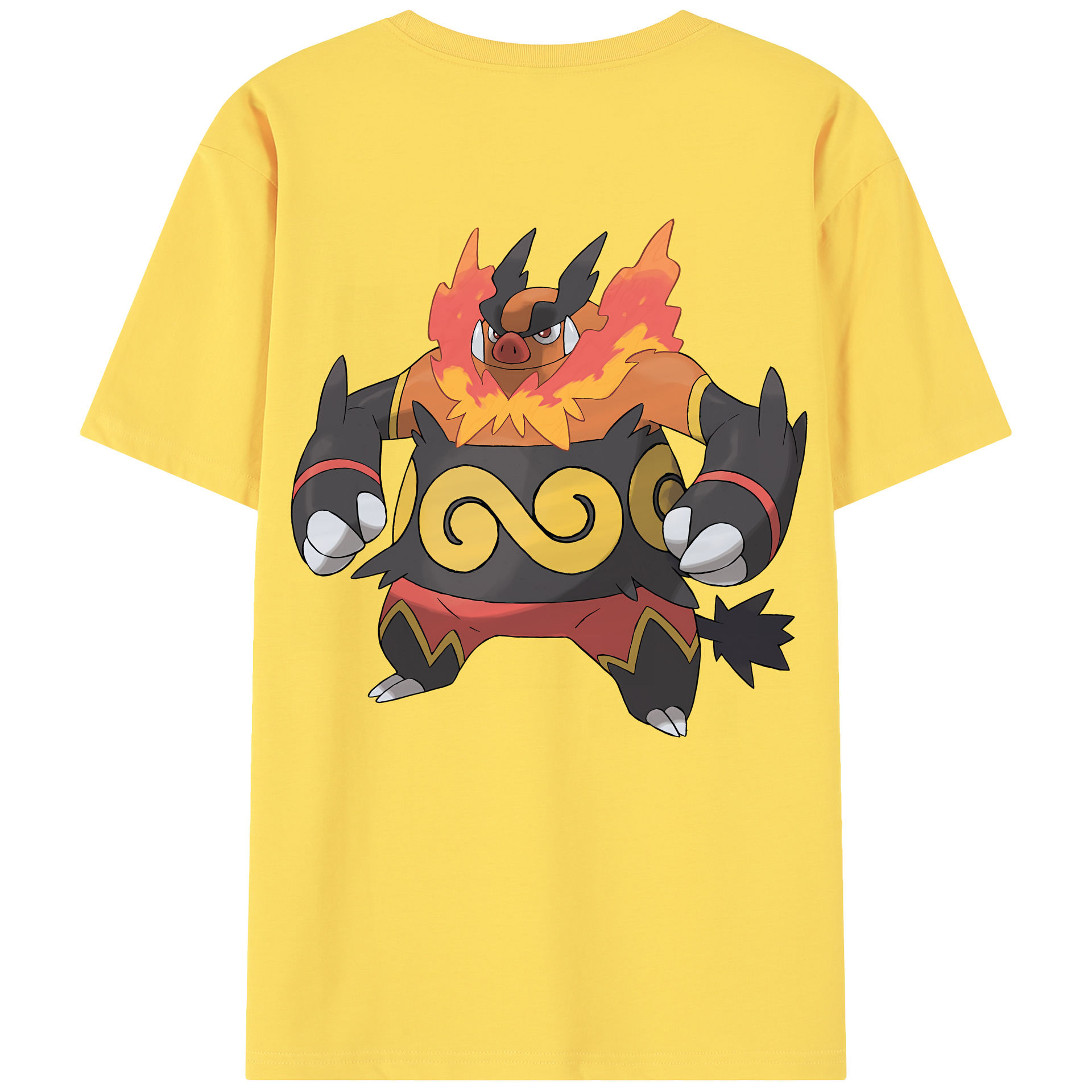 （画像用） ポケットモンスター Pokémon 綿100％半袖Tシャツ（背面プリント）