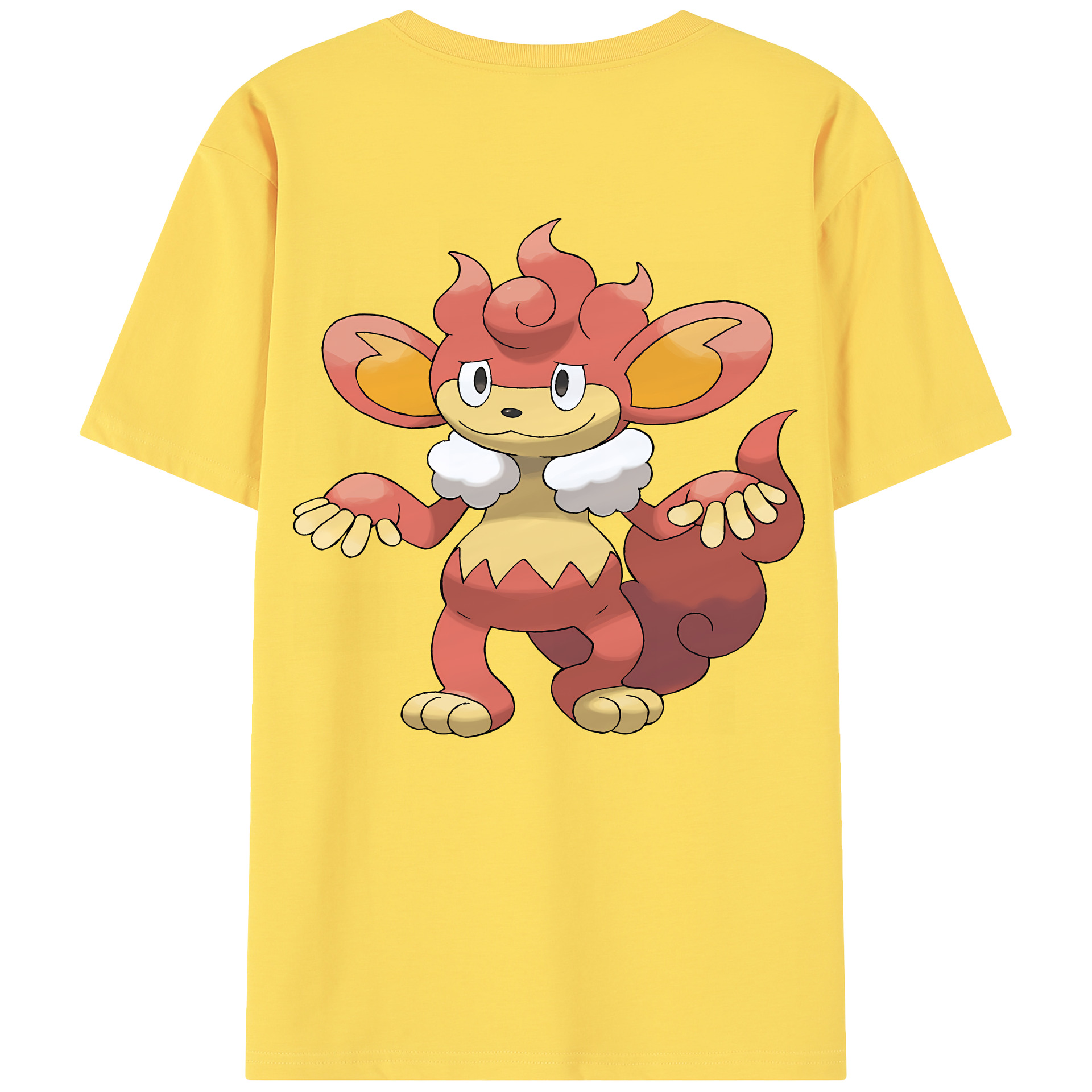 （画像用） ポケットモンスター Pokémon 綿100％半袖Tシャツ（背面プリント）