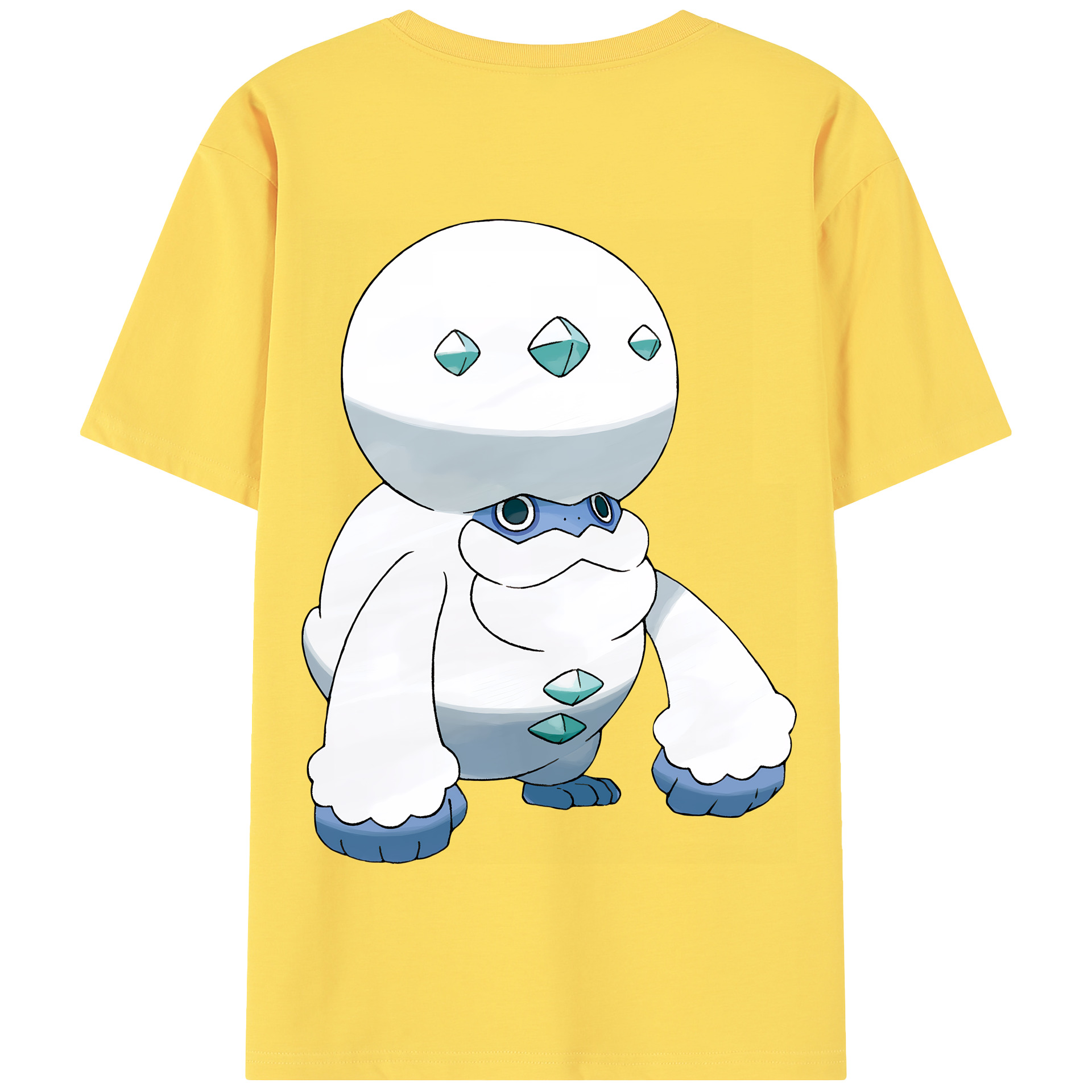 （画像用） ポケットモンスター Pokémon 綿100％半袖Tシャツ（背面プリント）