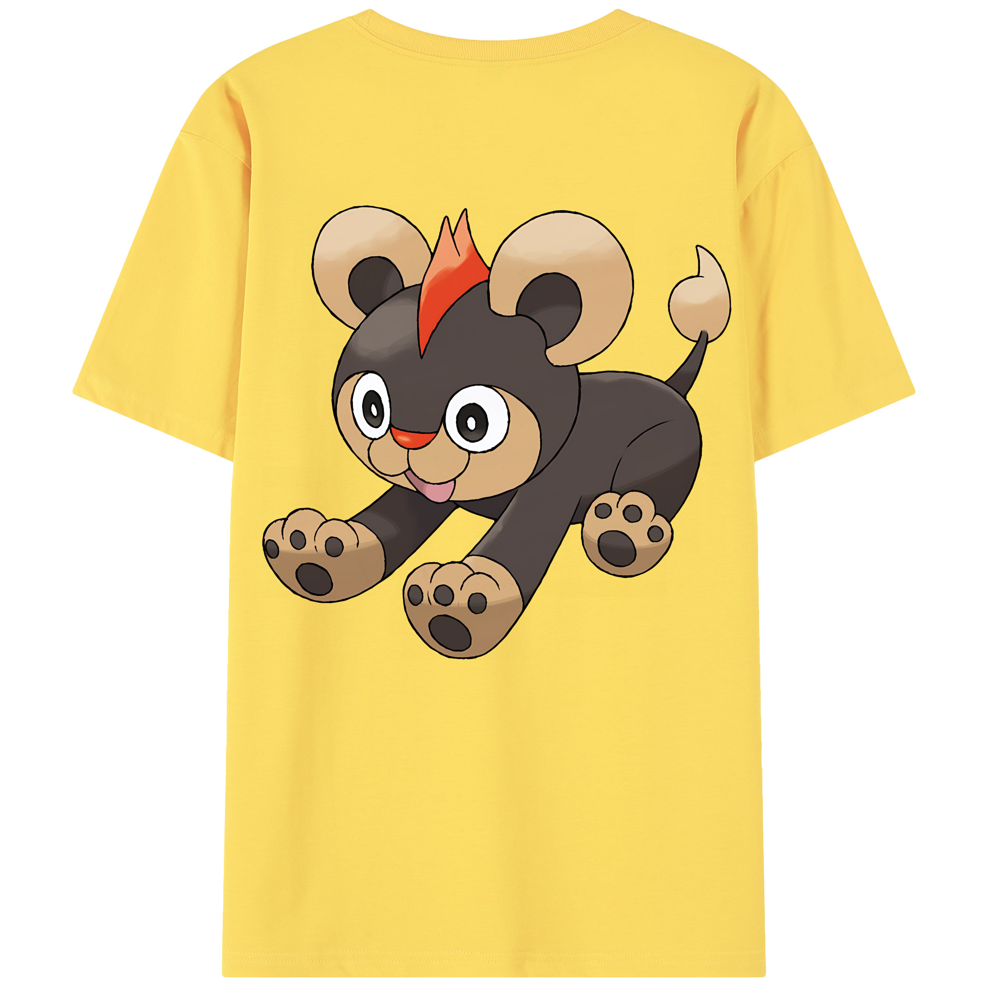 （画像用） ポケットモンスター Pokémon 綿100％半袖Tシャツ（背面プリント）