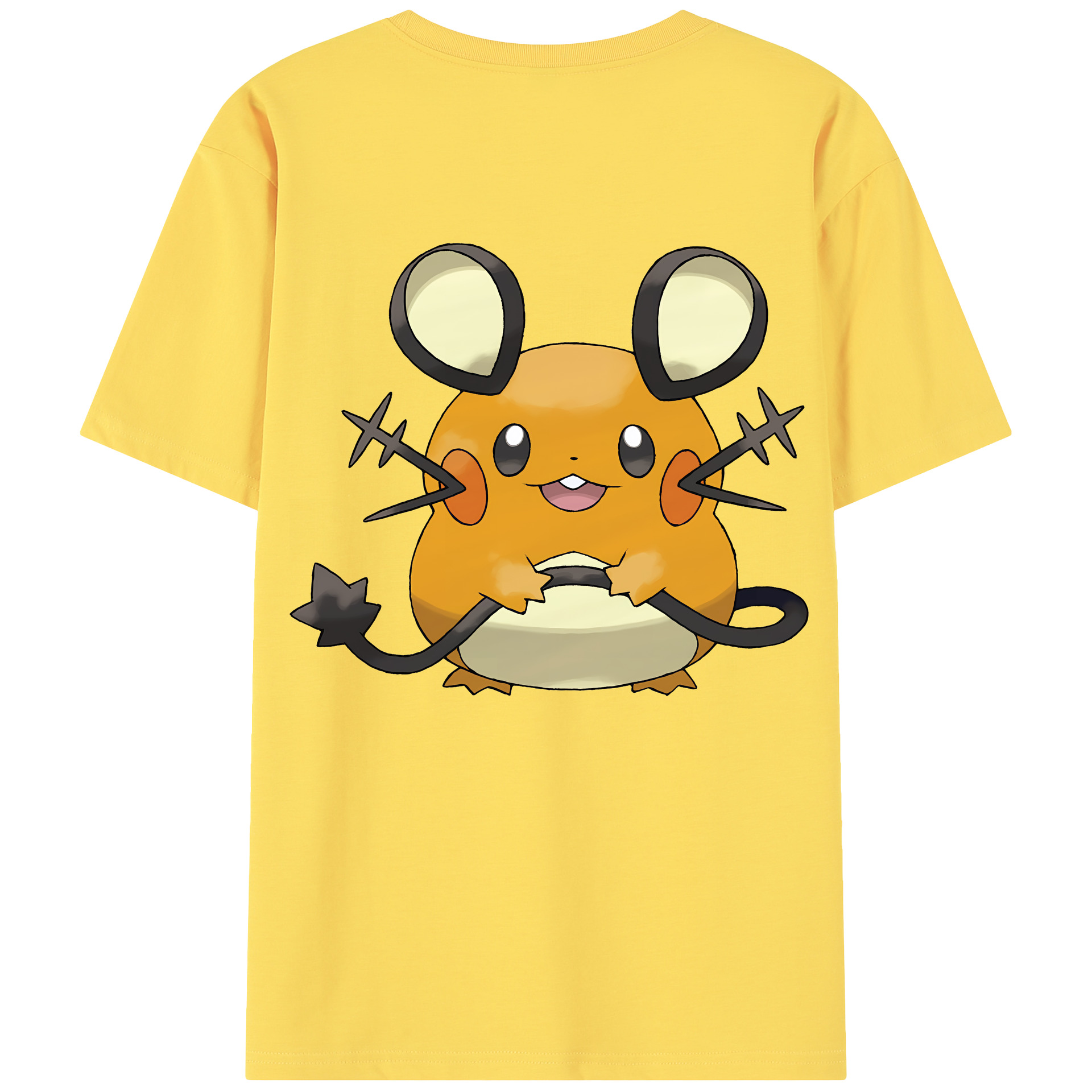 （画像用） ポケットモンスター Pokémon 綿100％半袖Tシャツ（背面プリント）