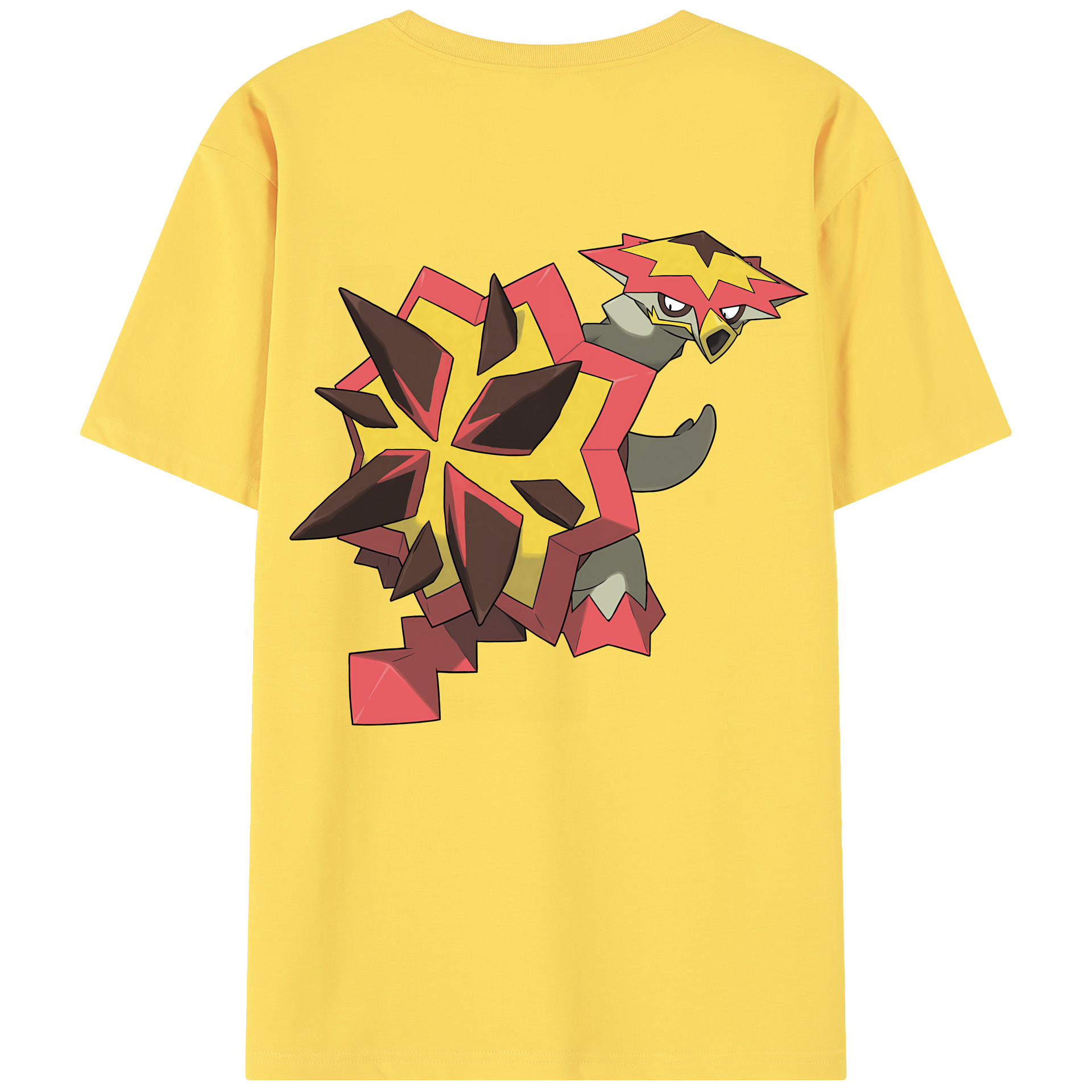 （画像用） ポケットモンスター Pokémon 綿100％半袖Tシャツ（背面プリント）