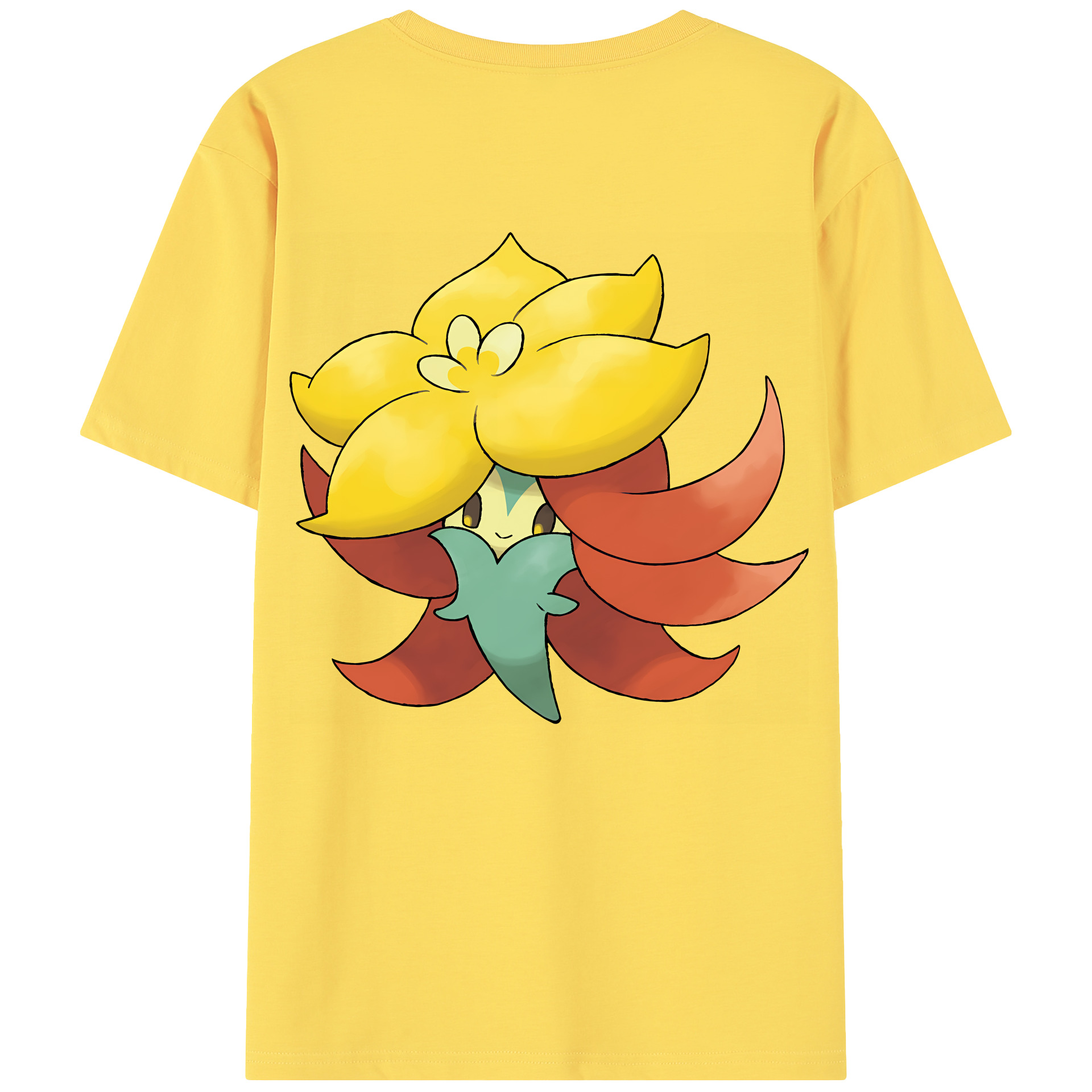 （画像用） ポケットモンスター Pokémon 綿100％半袖Tシャツ（背面プリント）