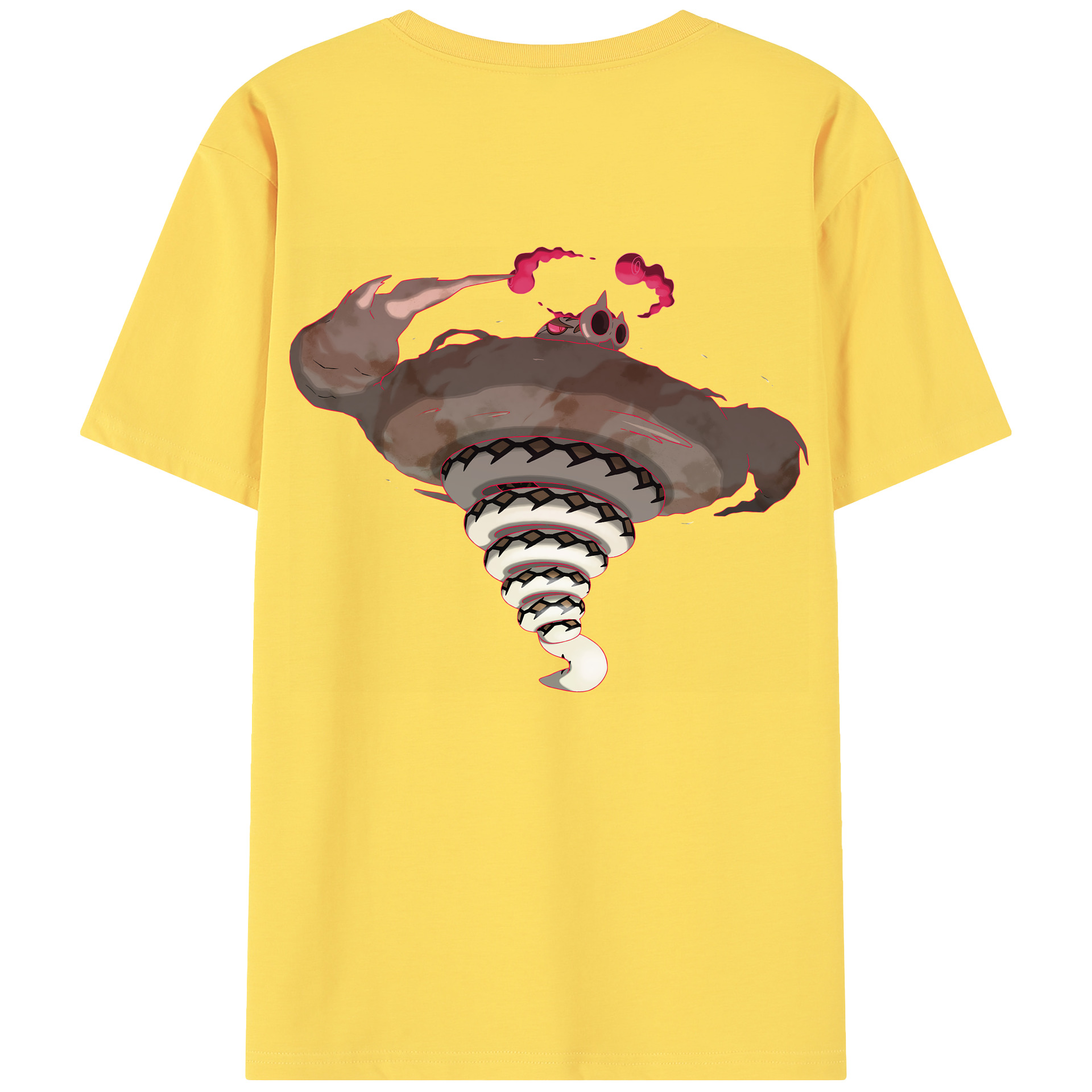 （画像用） ポケットモンスター Pokémon 綿100％半袖Tシャツ（背面プリント）
