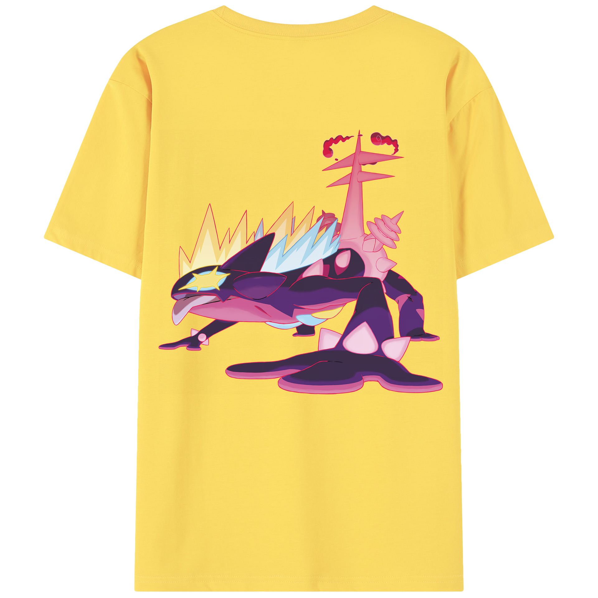 （画像用） ポケットモンスター Pokémon 綿100％半袖Tシャツ（背面プリント）