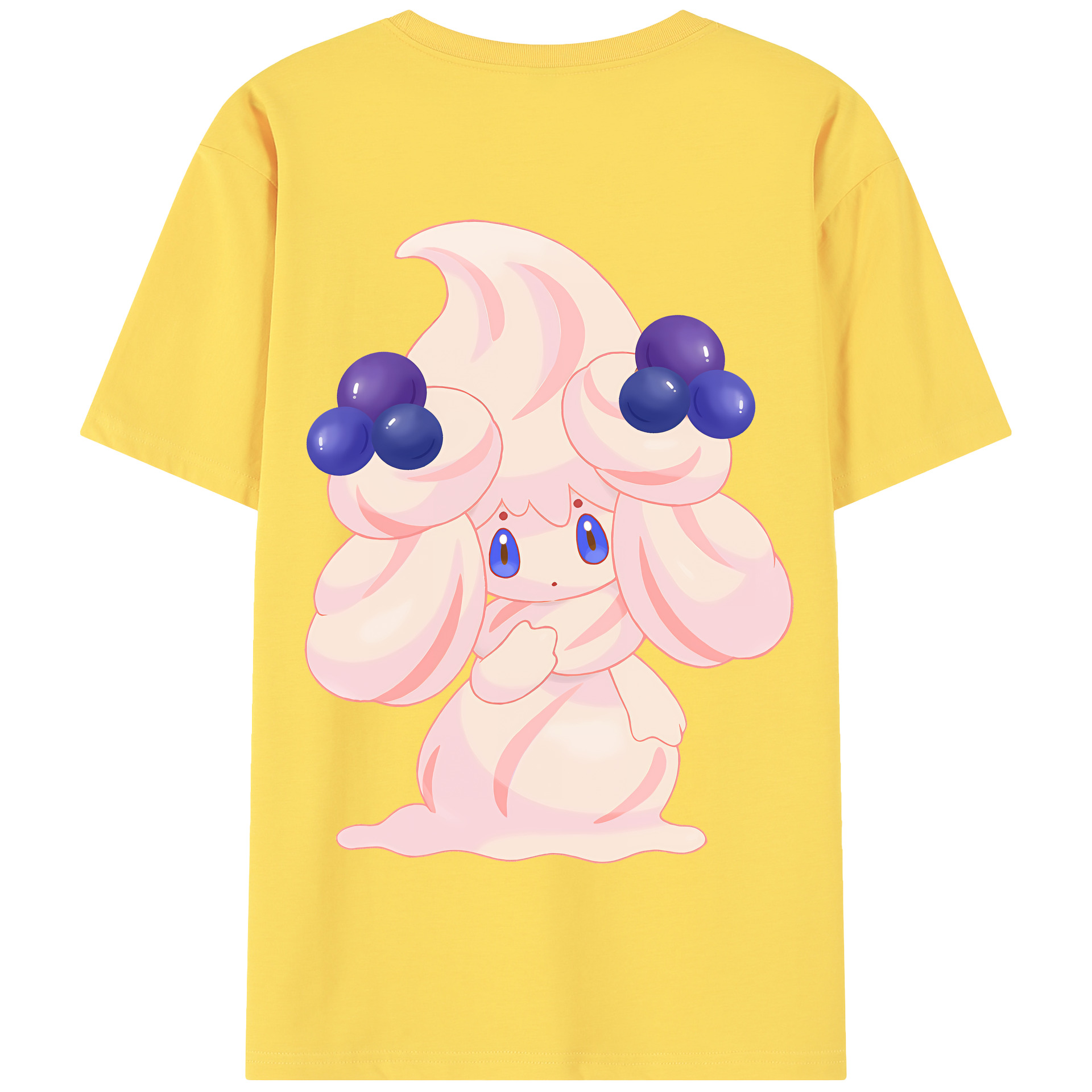 （画像用） ポケットモンスター Pokémon 綿100％半袖Tシャツ（背面プリント）