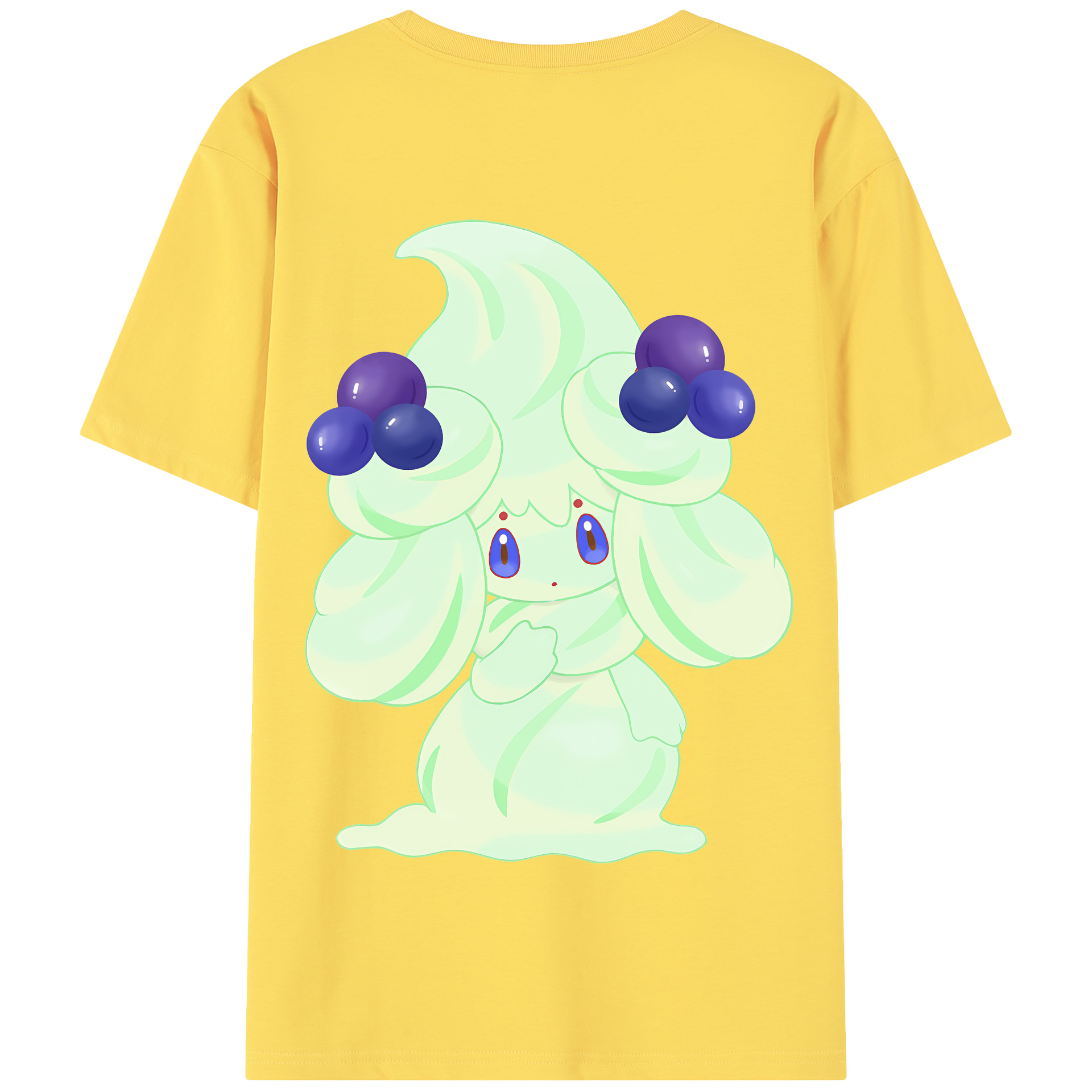 （画像用） ポケットモンスター Pokémon 綿100％半袖Tシャツ（背面プリント）
