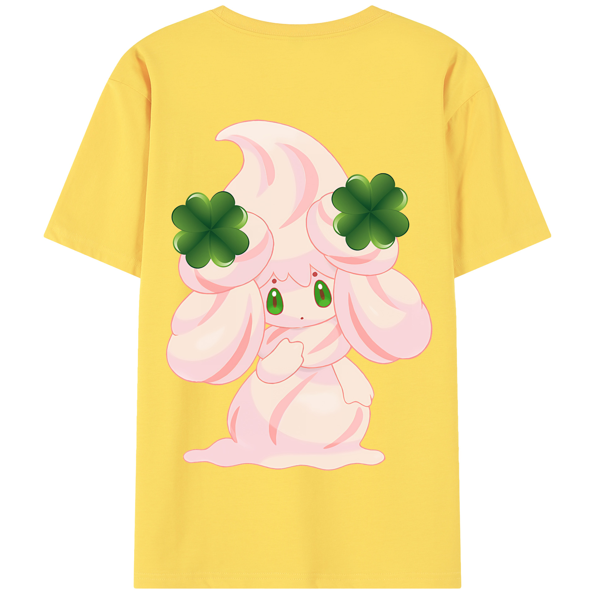 （画像用） ポケットモンスター Pokémon 綿100％半袖Tシャツ（背面プリント）