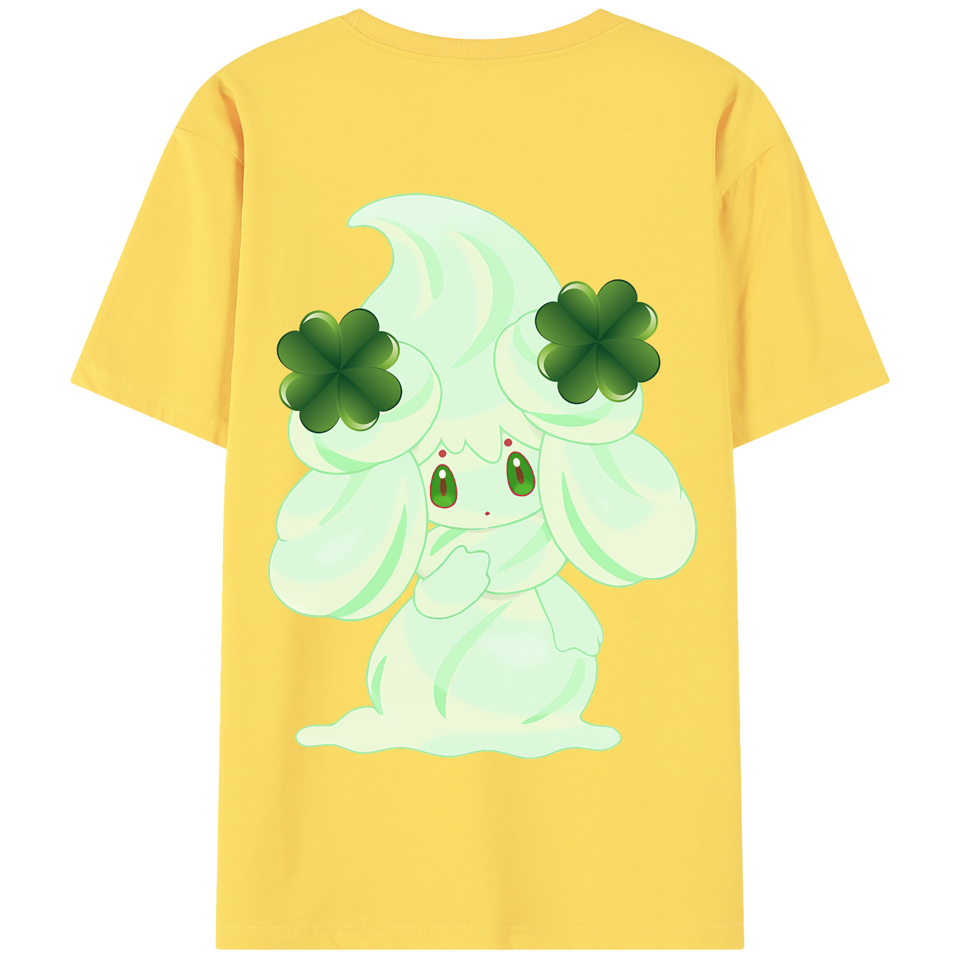（画像用） ポケットモンスター Pokémon 綿100％半袖Tシャツ（背面プリント）