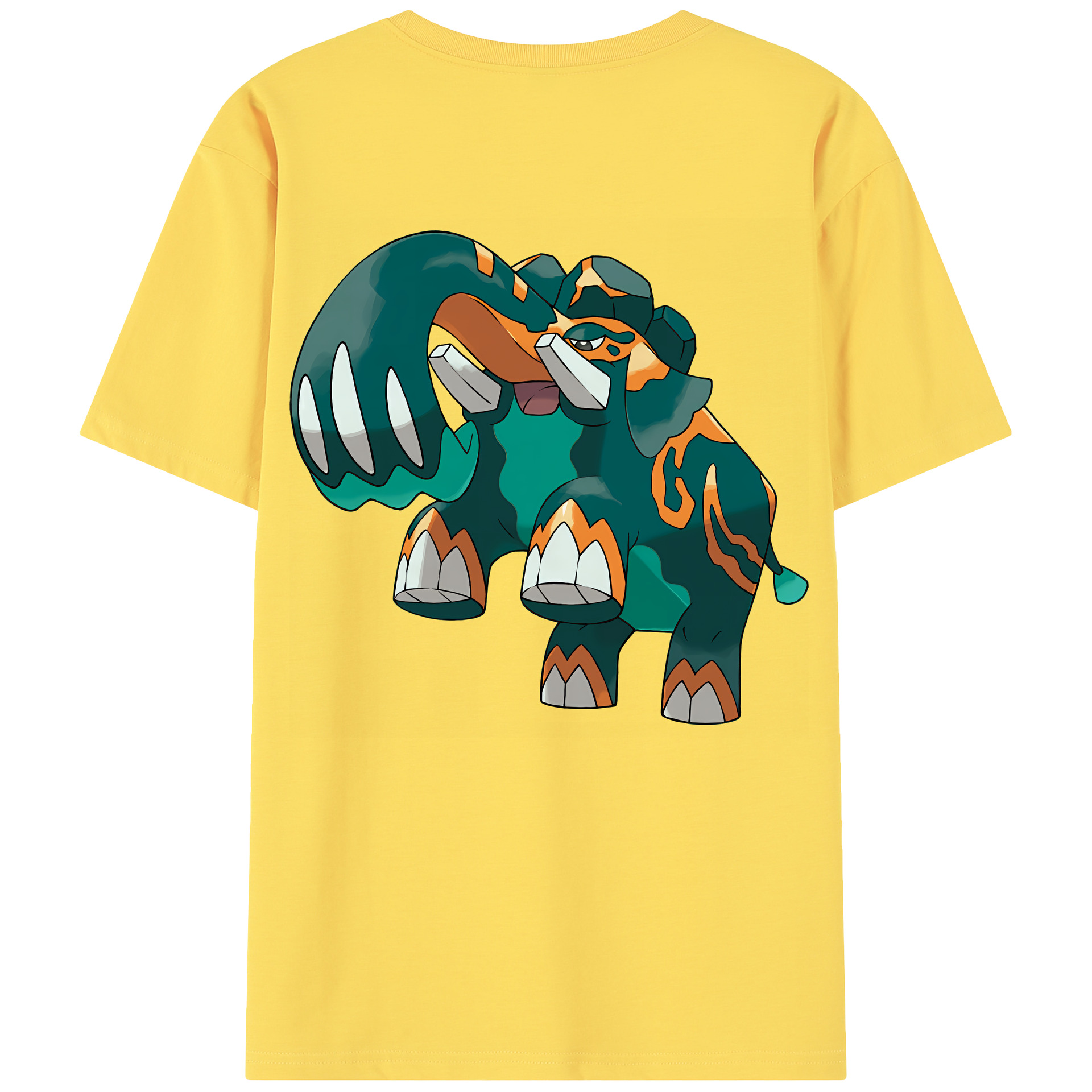 （画像用） ポケットモンスター Pokémon 綿100％半袖Tシャツ（背面プリント）