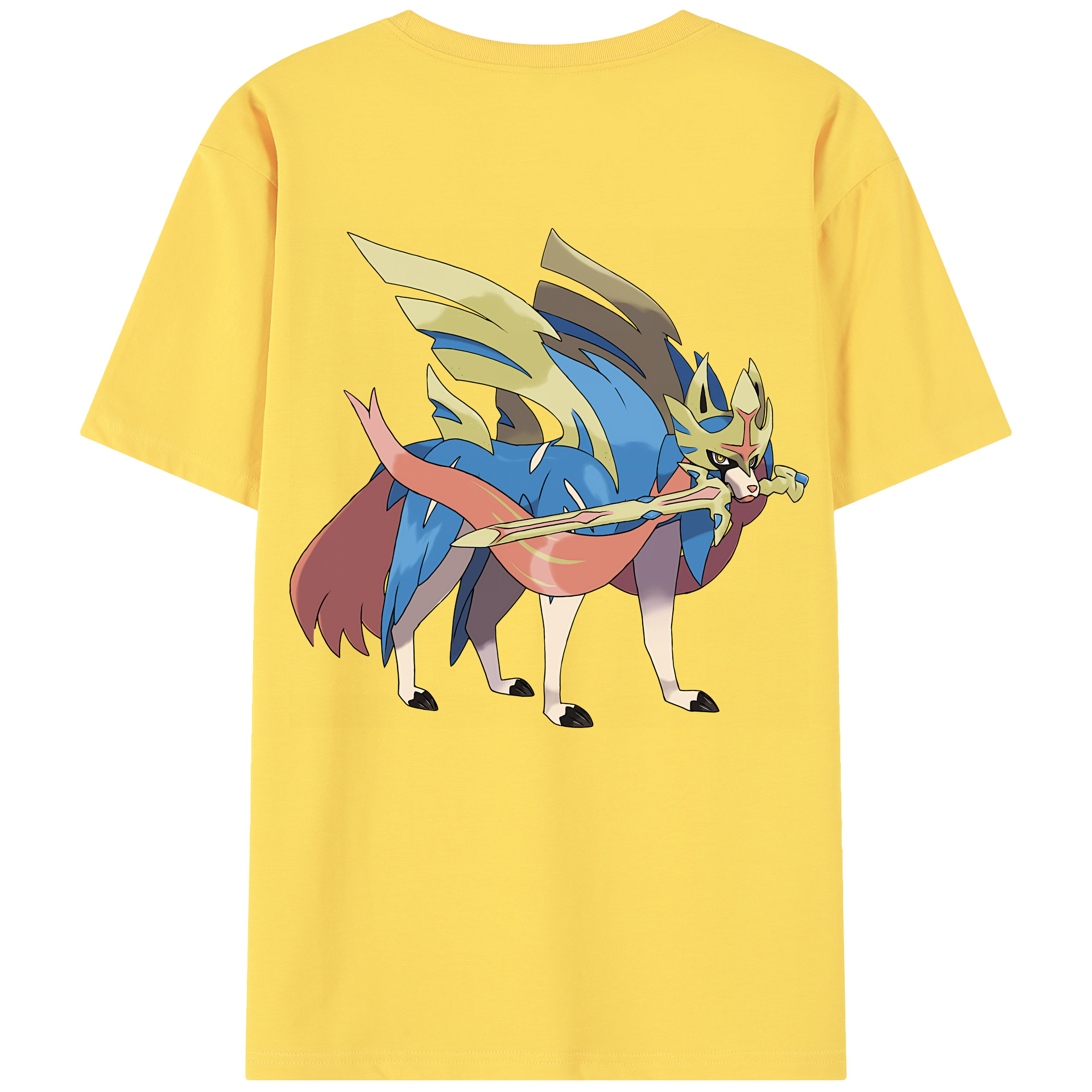 （画像用） ポケットモンスター Pokémon 綿100％半袖Tシャツ（背面プリント）