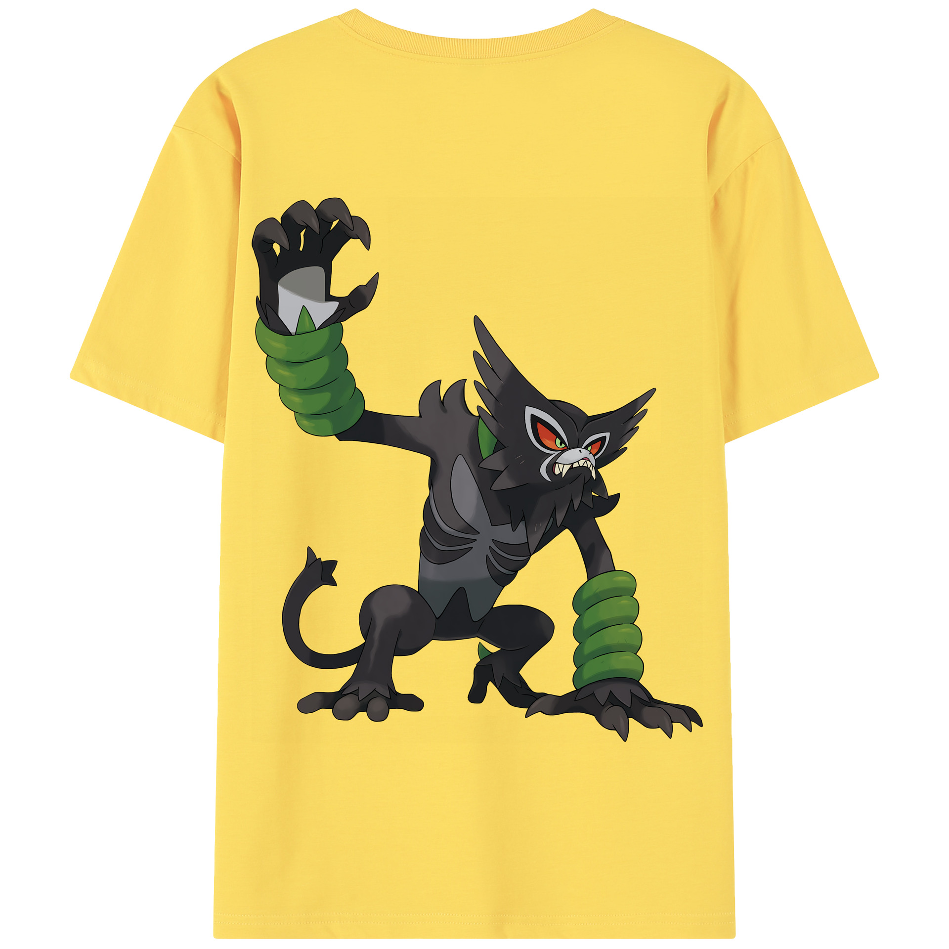 （画像用） ポケットモンスター Pokémon 綿100％半袖Tシャツ（背面プリント）