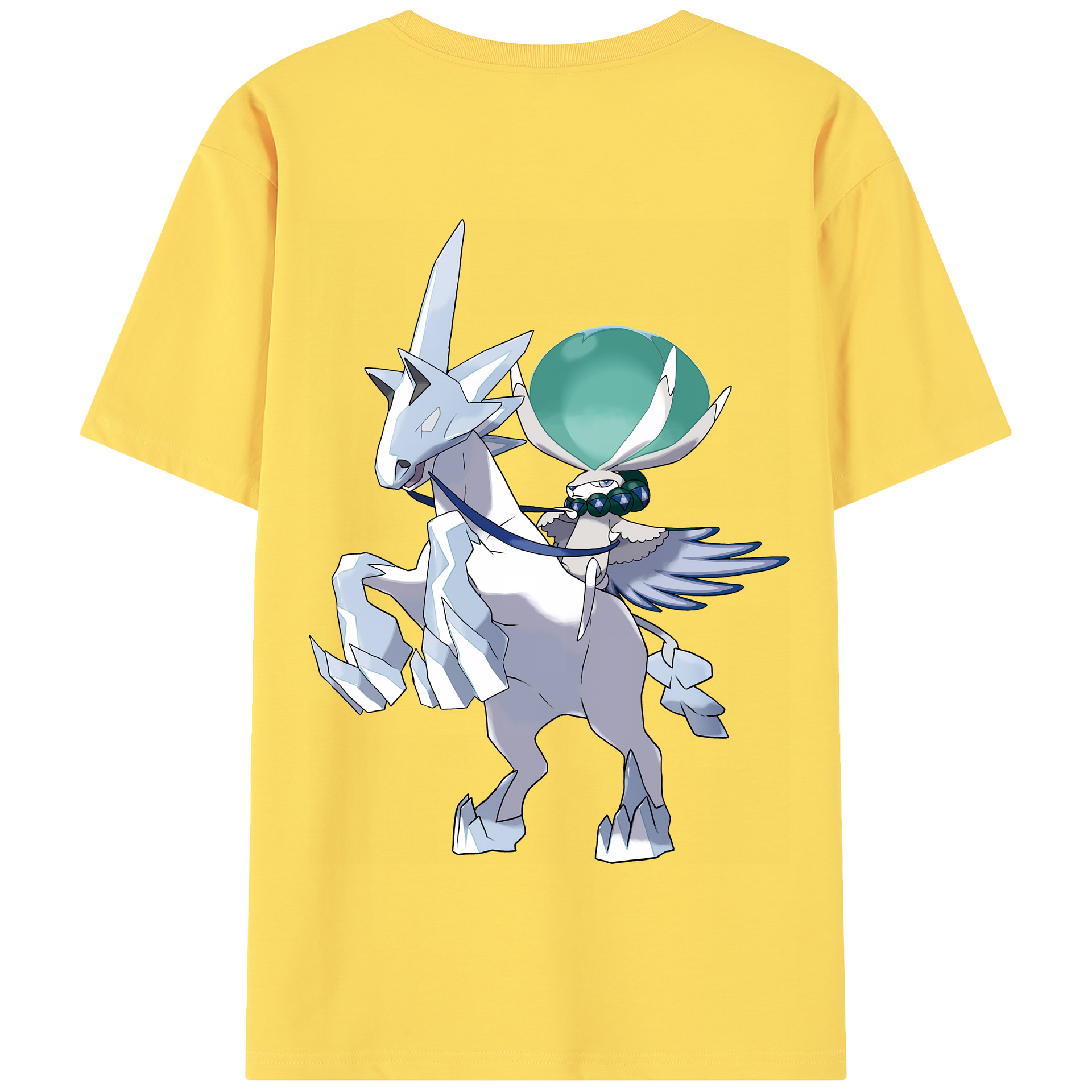 （画像用） ポケットモンスター Pokémon 綿100％半袖Tシャツ（背面プリント）