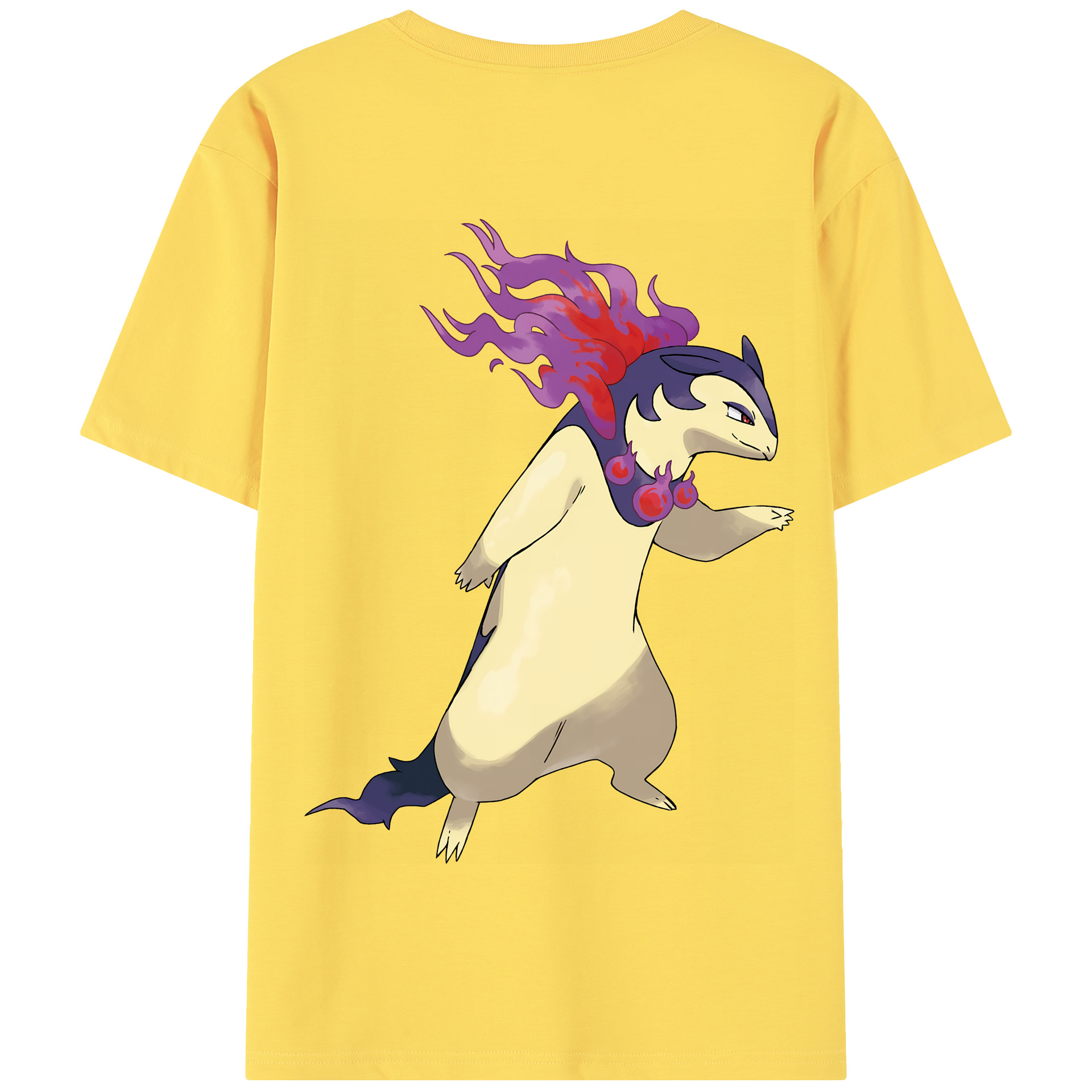（画像用） ポケットモンスター Pokémon 綿100％半袖Tシャツ（背面プリント）