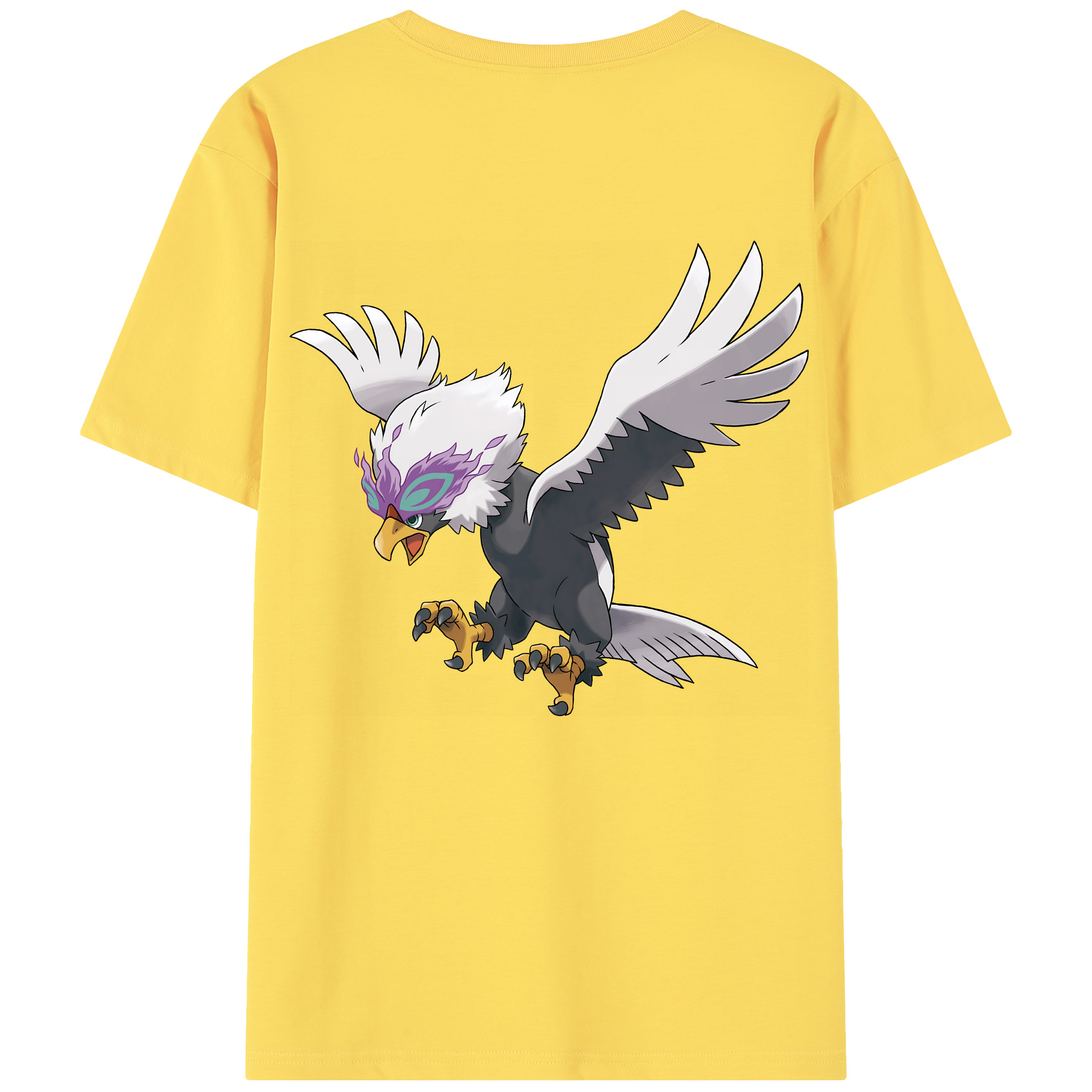 （画像用） ポケットモンスター Pokémon 綿100％半袖Tシャツ（背面プリント）