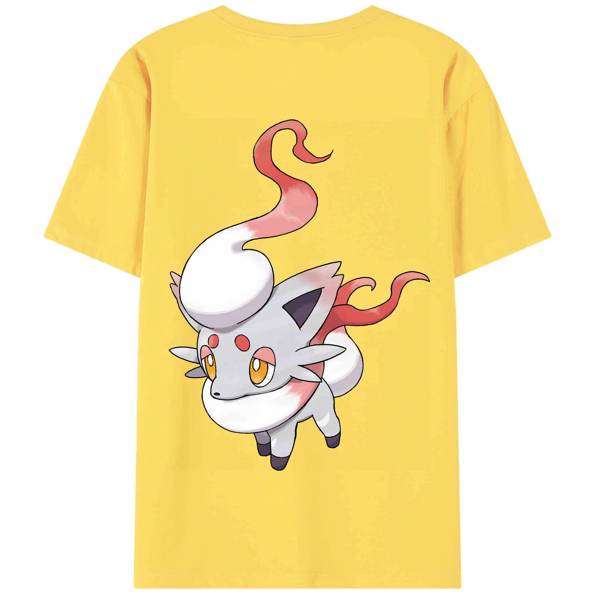 （画像用） ポケットモンスター Pokémon 綿100％半袖Tシャツ（背面プリント）