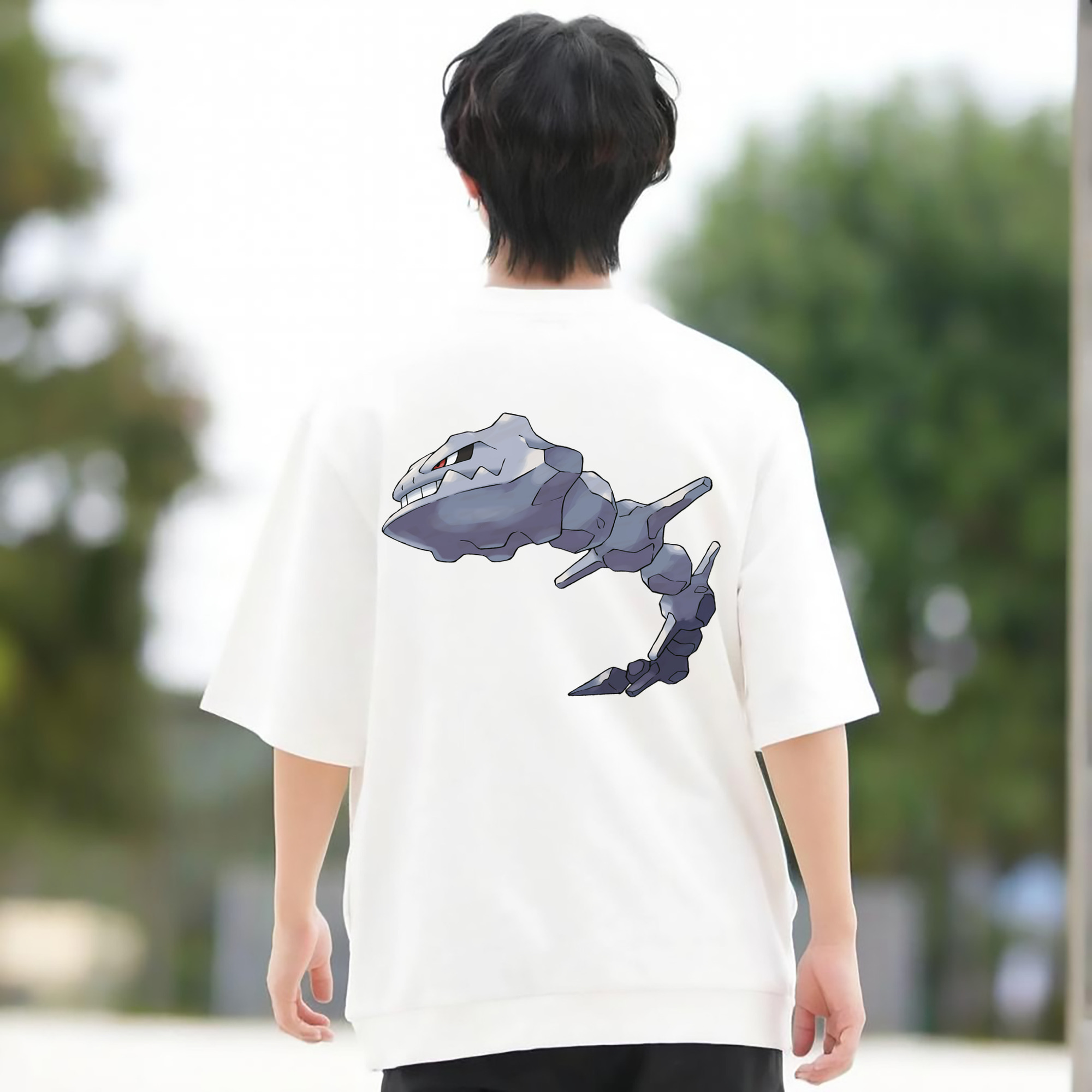 ポケットモンスター Pokémon 綿100％半袖Tシャツ（背面プリント）