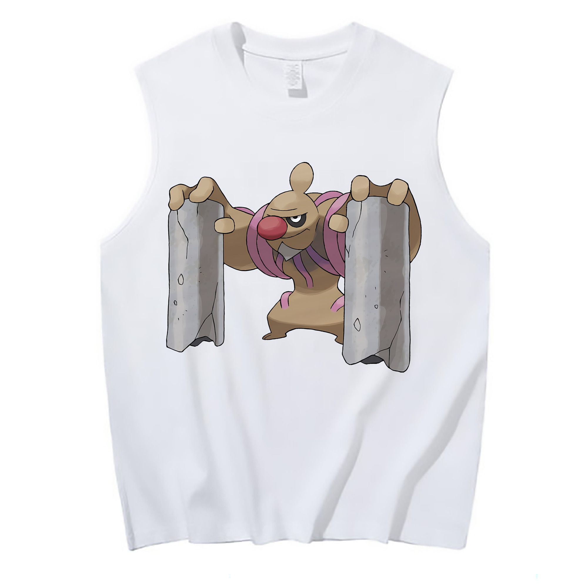 （画像用） ポケットモンスター Pokémon コットン100％タンクトップ（フロントプリント）