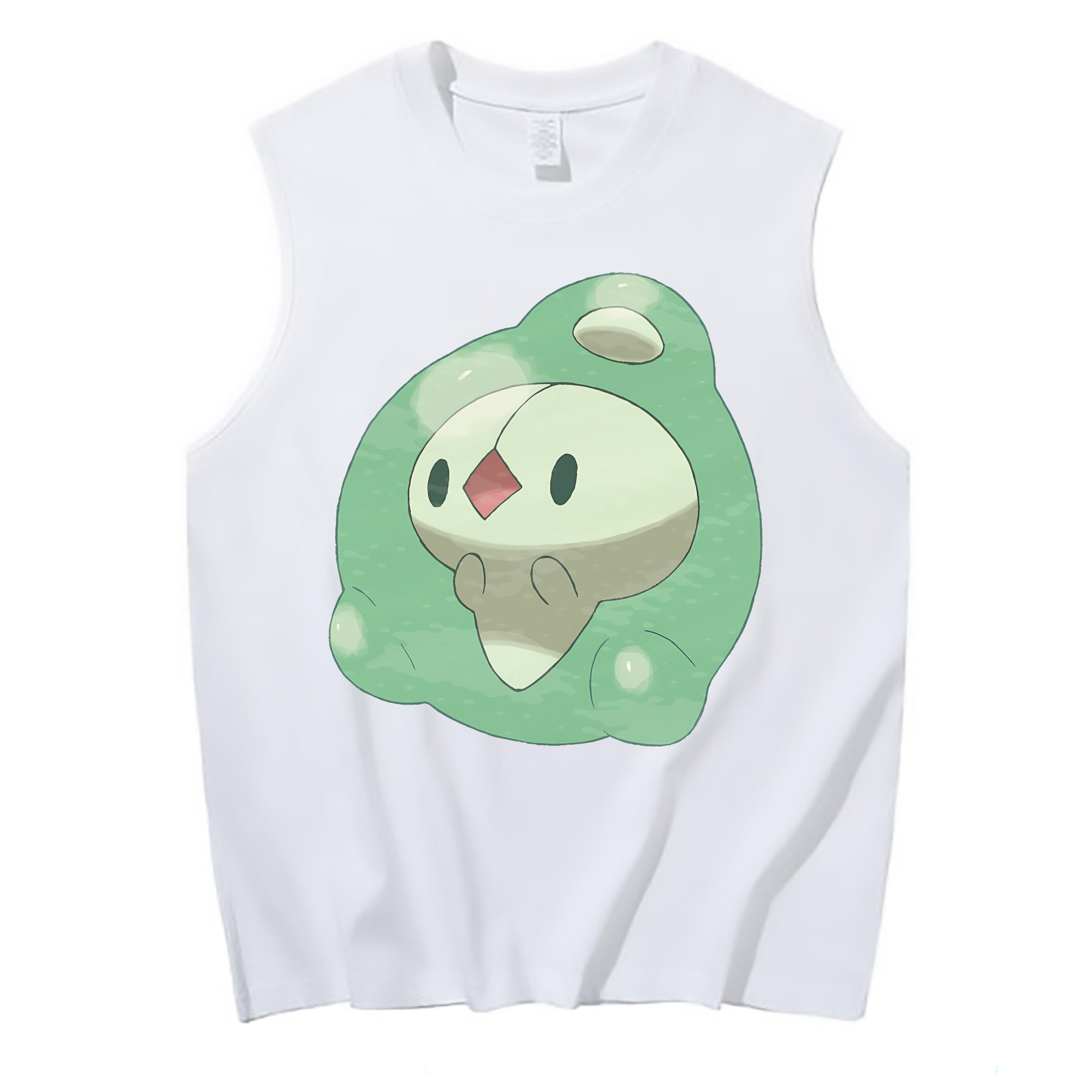（画像用） ポケットモンスター Pokémon コットン100％タンクトップ（フロントプリント）