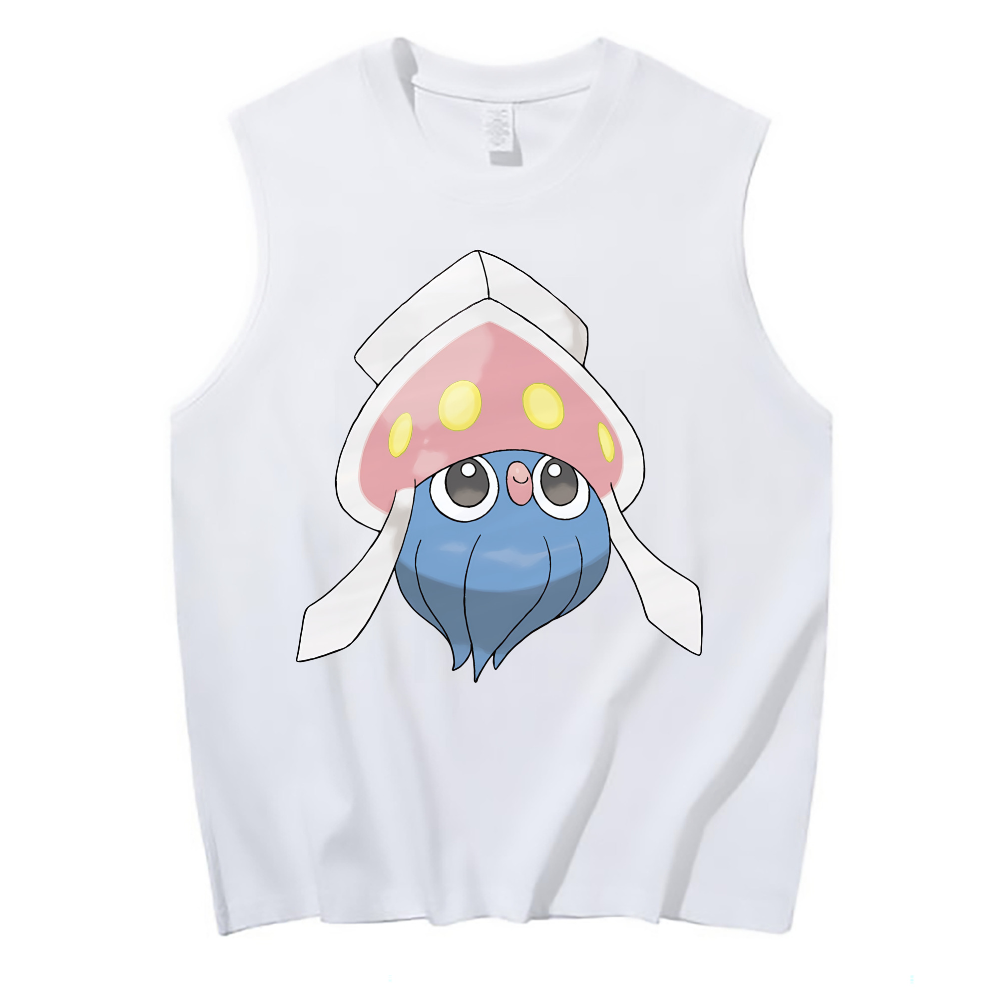 （画像用） ポケットモンスター Pokémon コットン100％タンクトップ（フロントプリント）