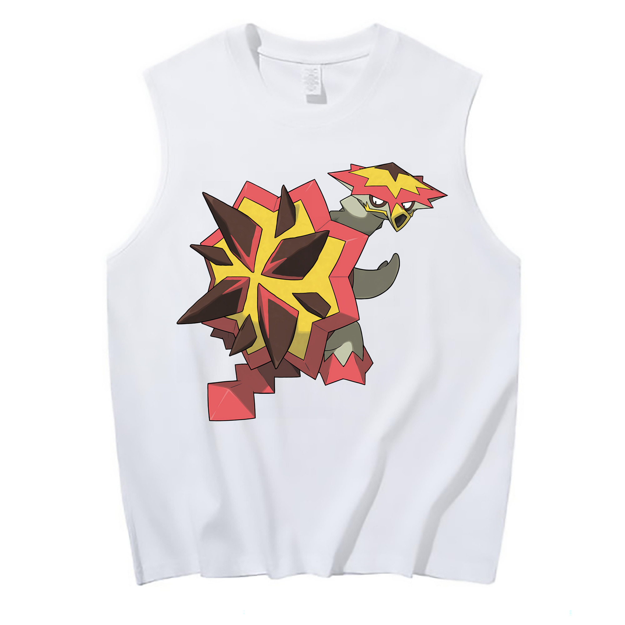 （画像用） ポケットモンスター Pokémon コットン100％タンクトップ（フロントプリント）