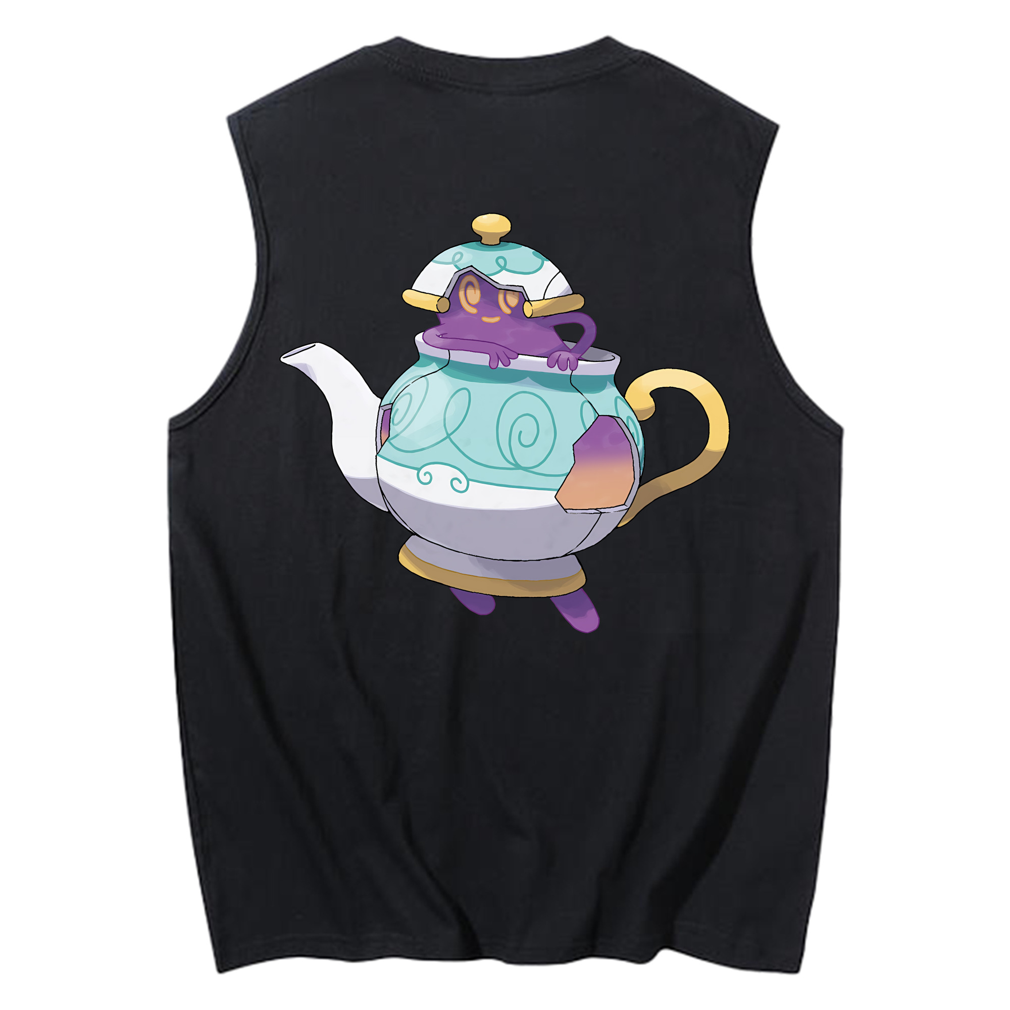 （画像用） ポケットモンスター Pokémon コットン100％タンクトップ（背面プリント）