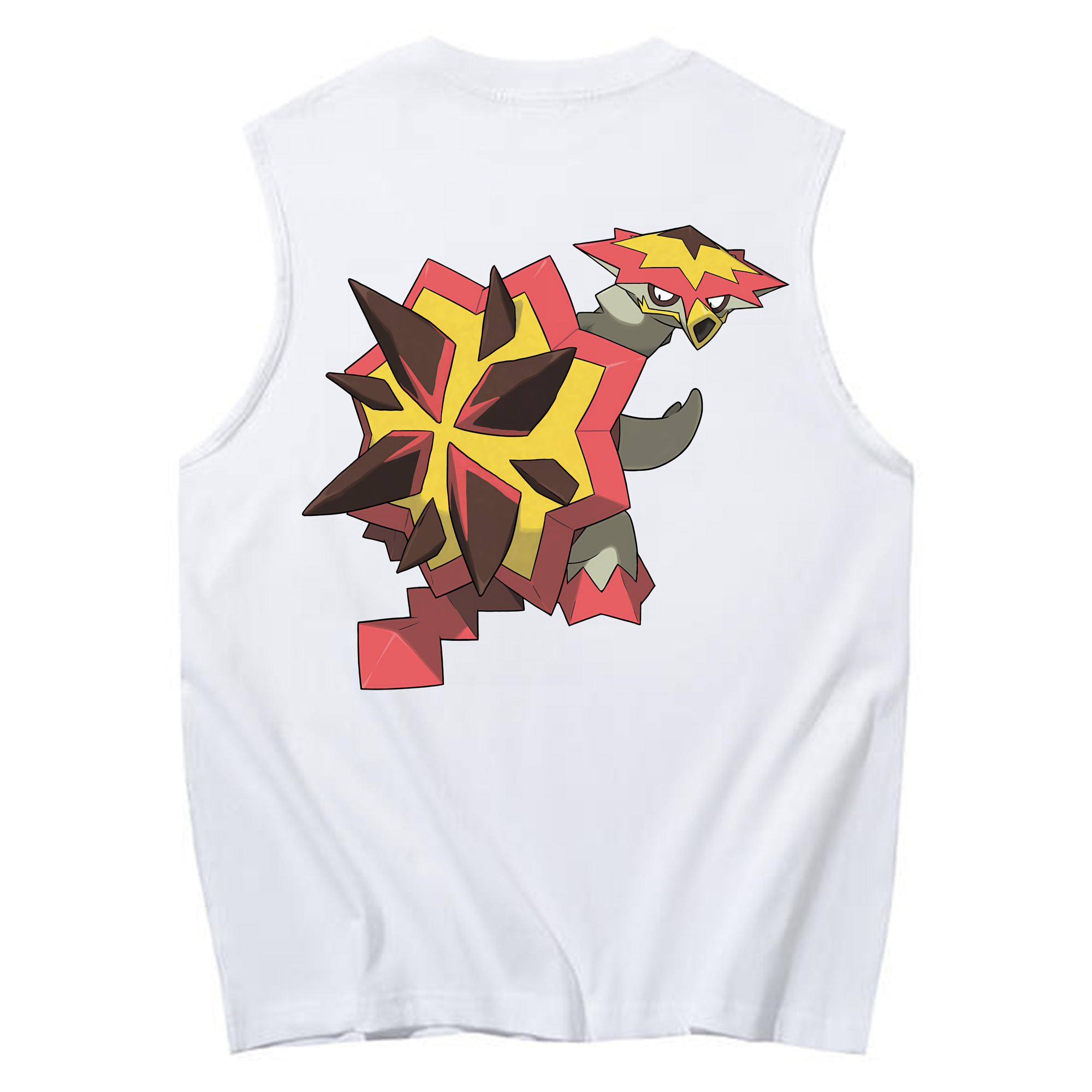 （画像用） ポケットモンスター Pokémon コットン100％タンクトップ（背面プリント）