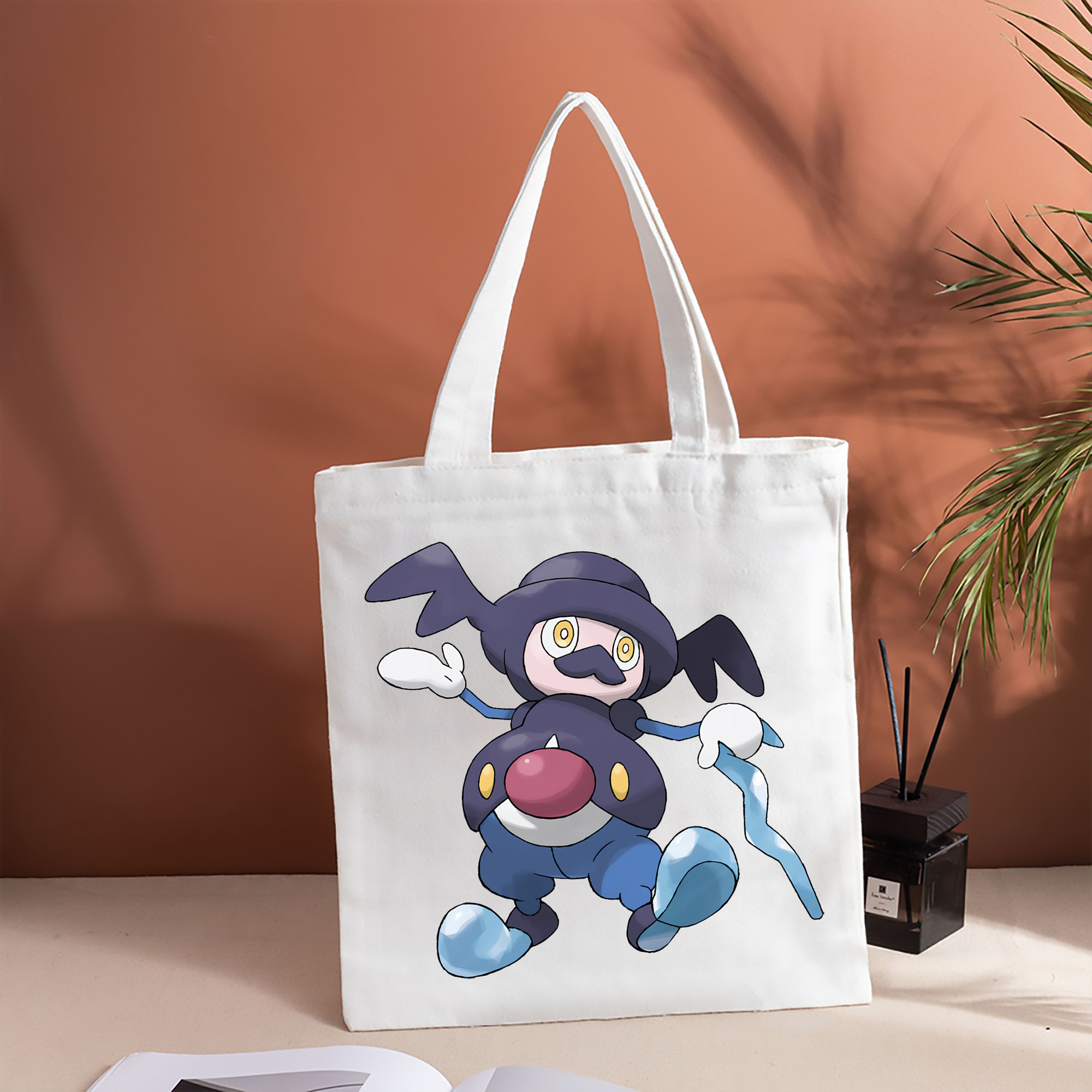 ポケットモンスター Pokémon 縦型キャンバス生地手提げバッグ　トートバッグ