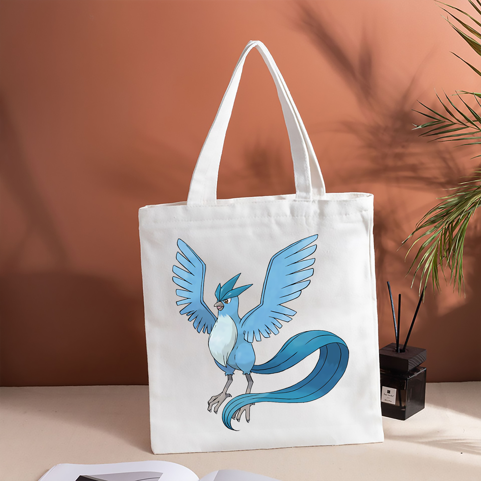 ポケットモンスター Pokémon 縦型キャンバス生地手提げバッグ　トートバッグ