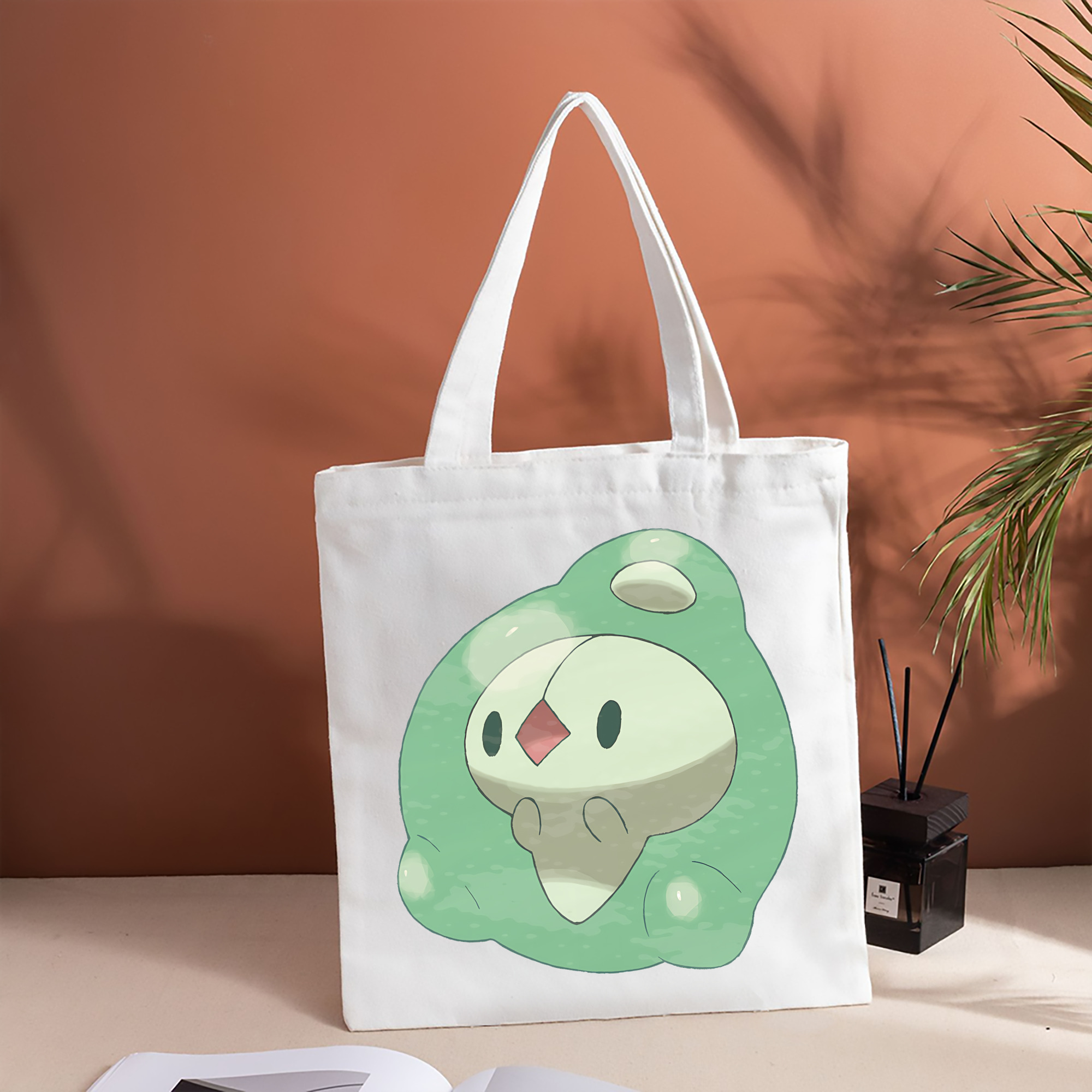 ポケットモンスター Pokémon 縦型キャンバス生地手提げバッグ　トートバッグ