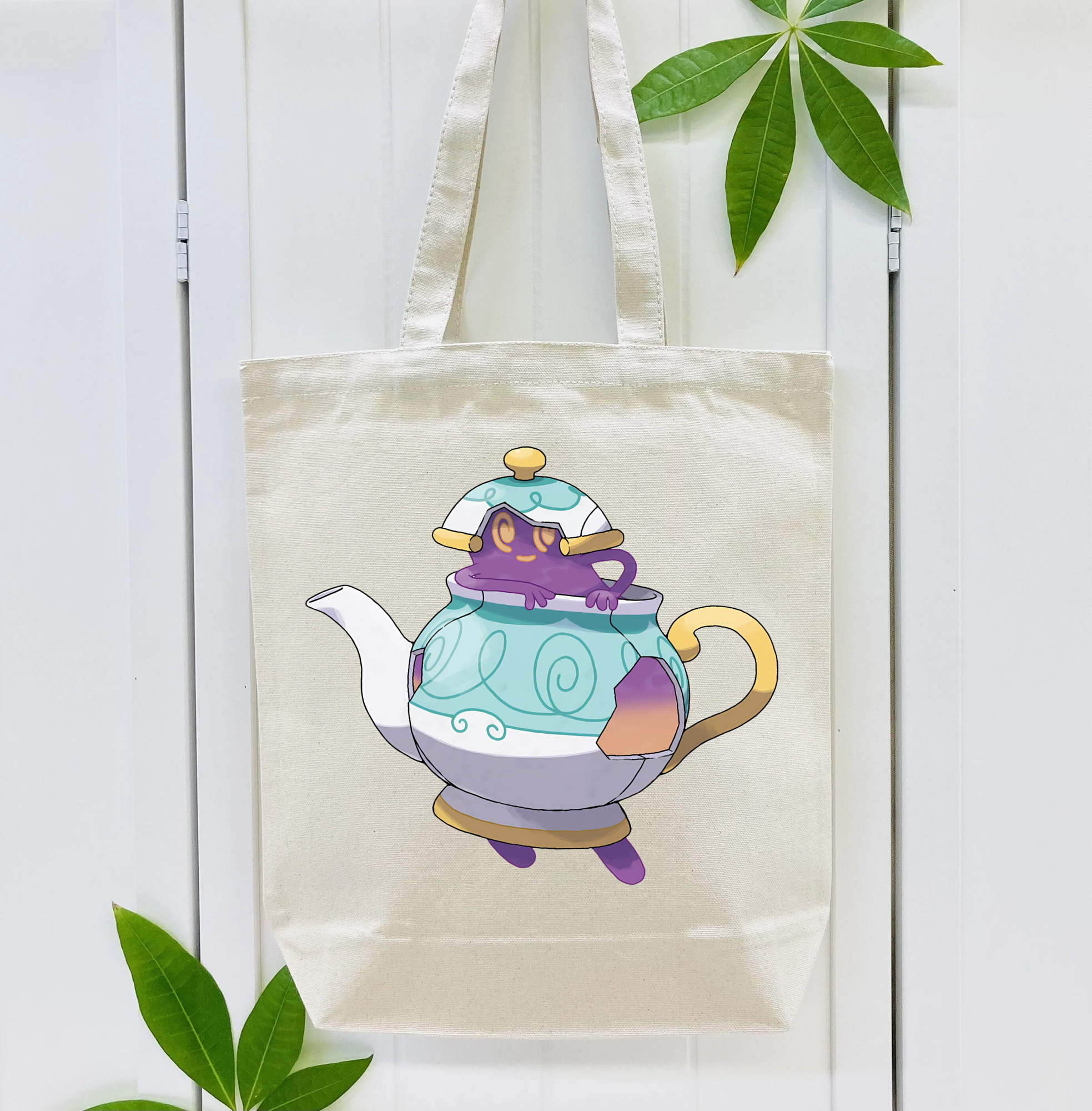 ポケットモンスター Pokémon 縦型キャンバス生地手提げバッグ　トートバッグ