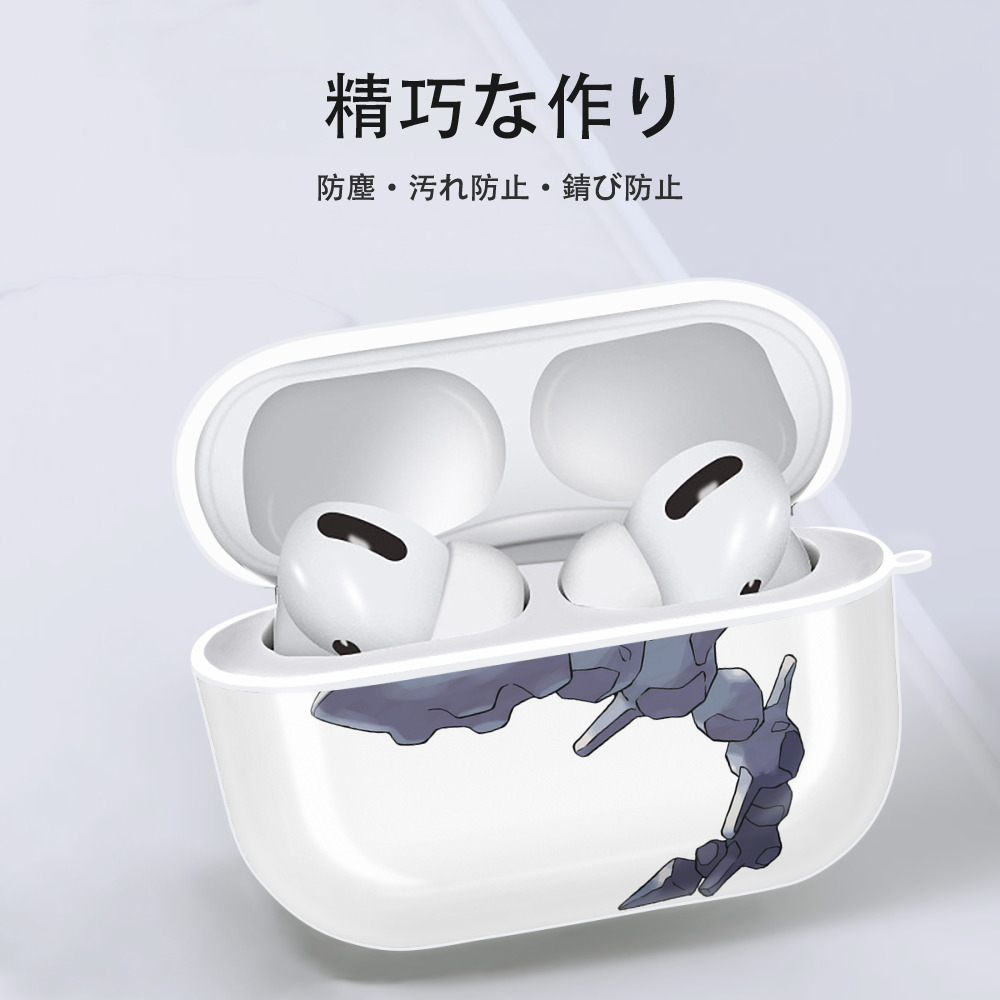 ポケットモンスター Pokémon 【AirPods Pro用】ハードシェル保護ケース 耐衝撃・防指紋・カラビナ付き商品仕様