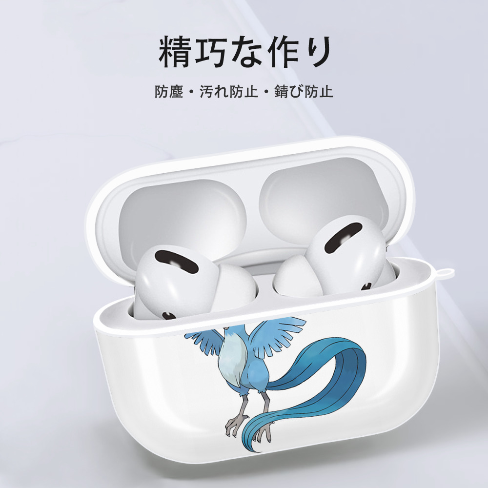 ポケットモンスター Pokémon 【AirPods Pro用】ハードシェル保護ケース 耐衝撃・防指紋・カラビナ付き商品仕様
