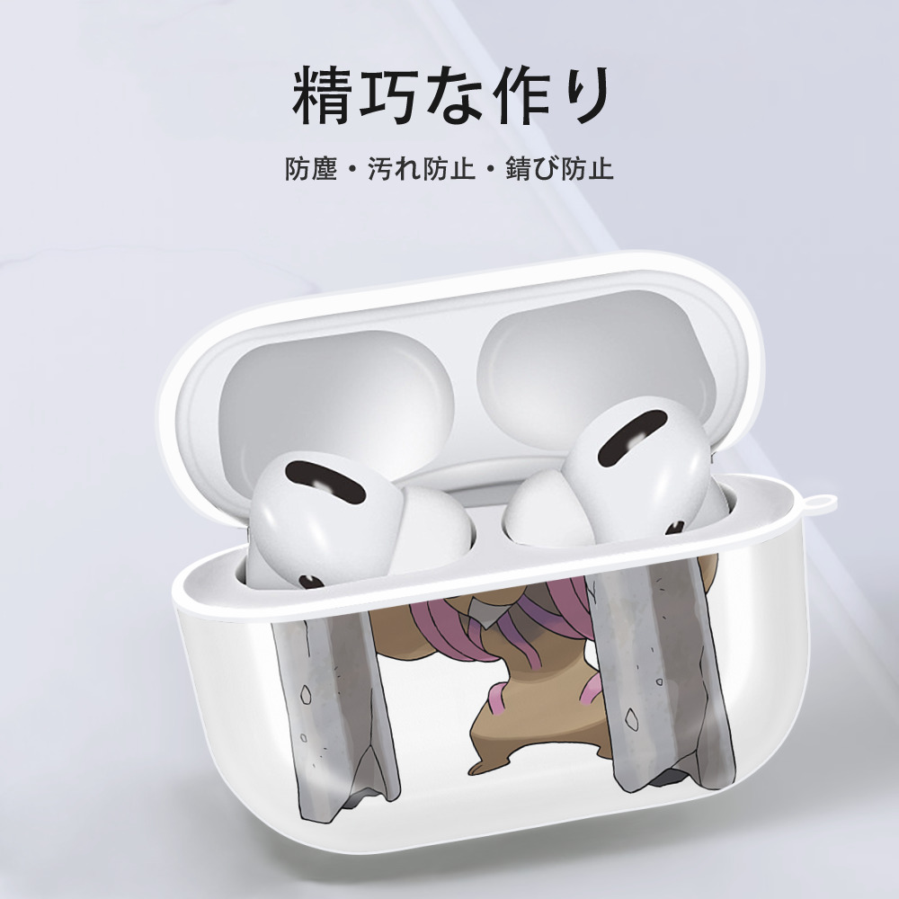 ポケットモンスター Pokémon 【AirPods Pro用】ハードシェル保護ケース 耐衝撃・防指紋・カラビナ付き商品仕様