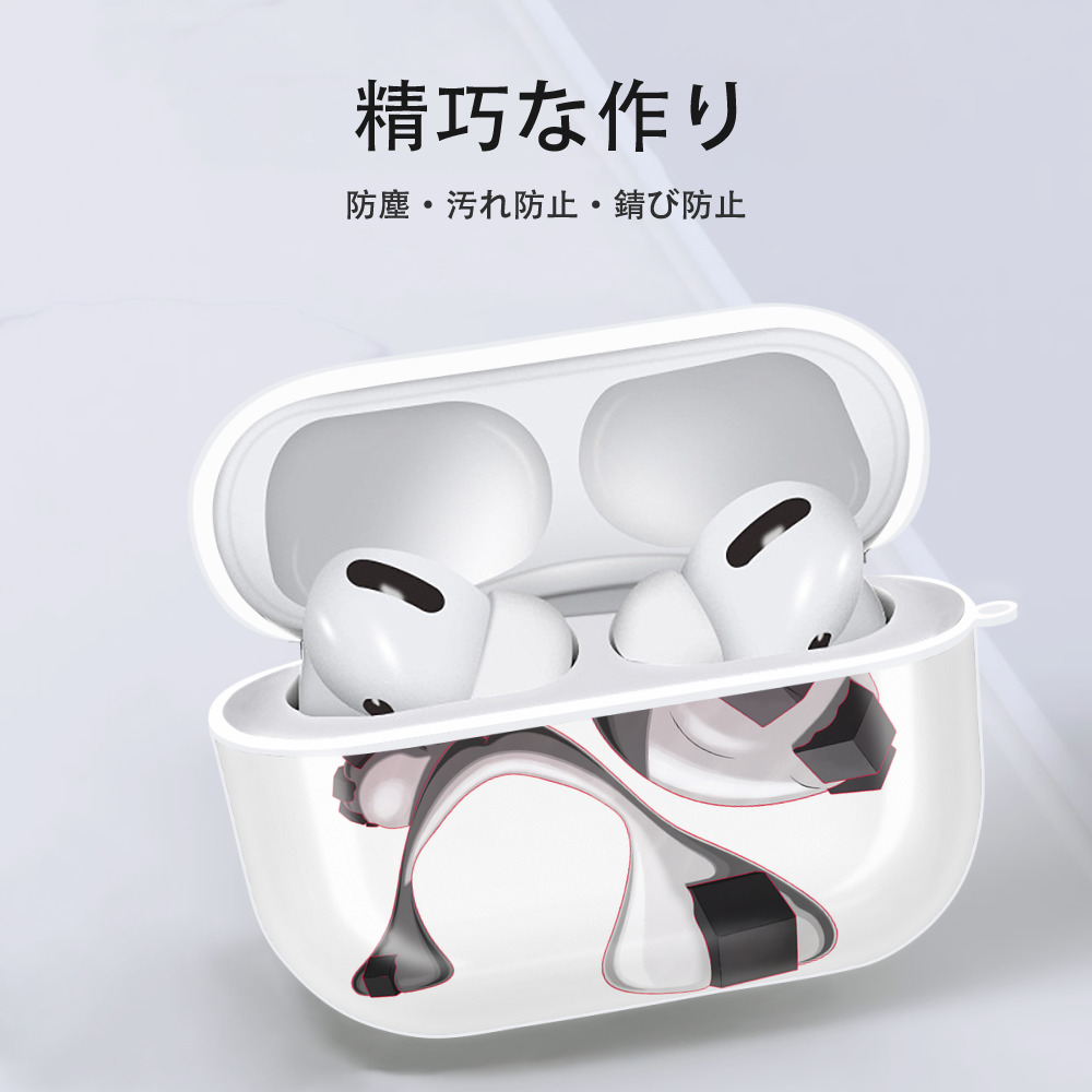 ポケットモンスター Pokémon 【AirPods Pro用】ハードシェル保護ケース 耐衝撃・防指紋・カラビナ付き商品仕様