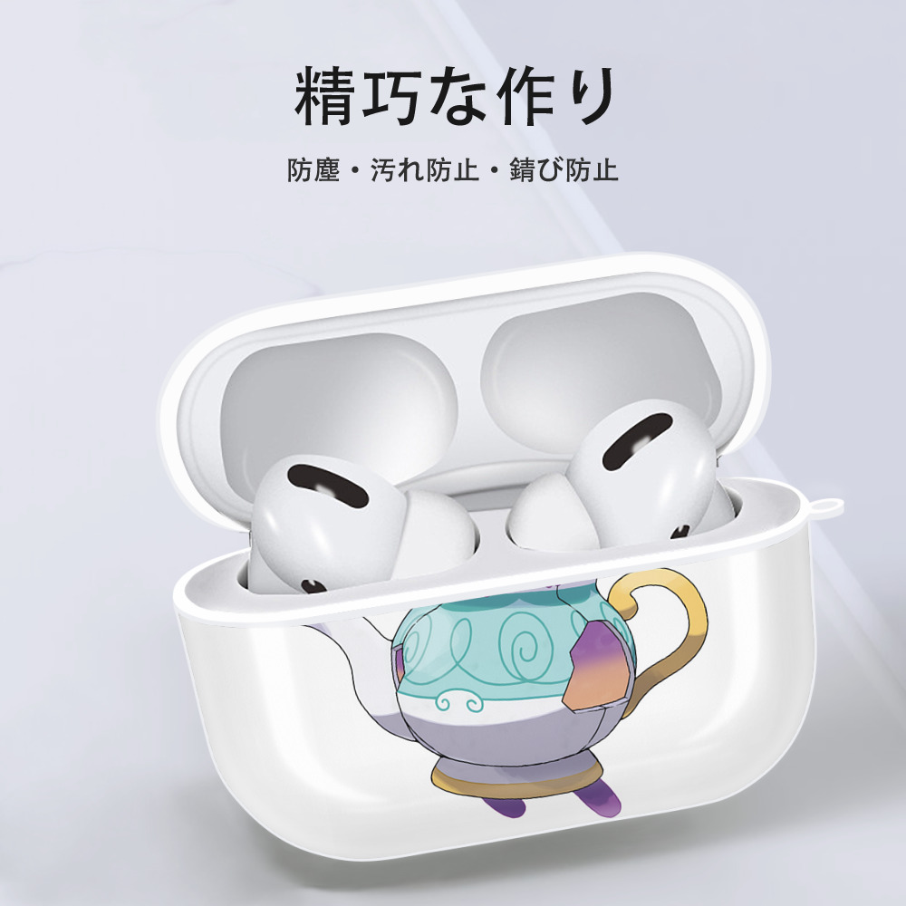 ポケットモンスター Pokémon 【AirPods Pro用】ハードシェル保護ケース 耐衝撃・防指紋・カラビナ付き商品仕様